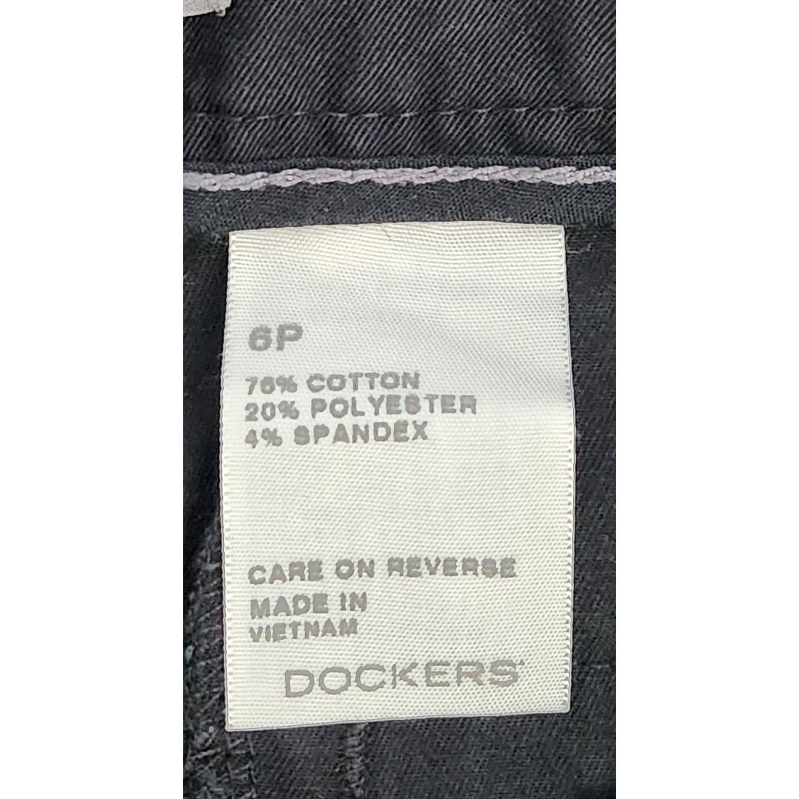 Dockers Dockers Black Mid Rise Curvy Shorts 6P Lightweight Size 30" / US 8 / IT 44 - 5 Thumbnail
