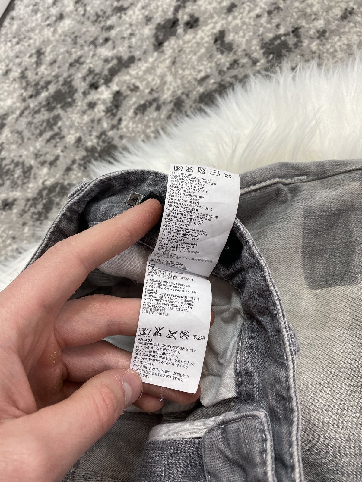 Dsquared2 × Vintage Dsquared Grey Jeans Size S-M Size US 32 / EU 48 - 6 Thumbnail