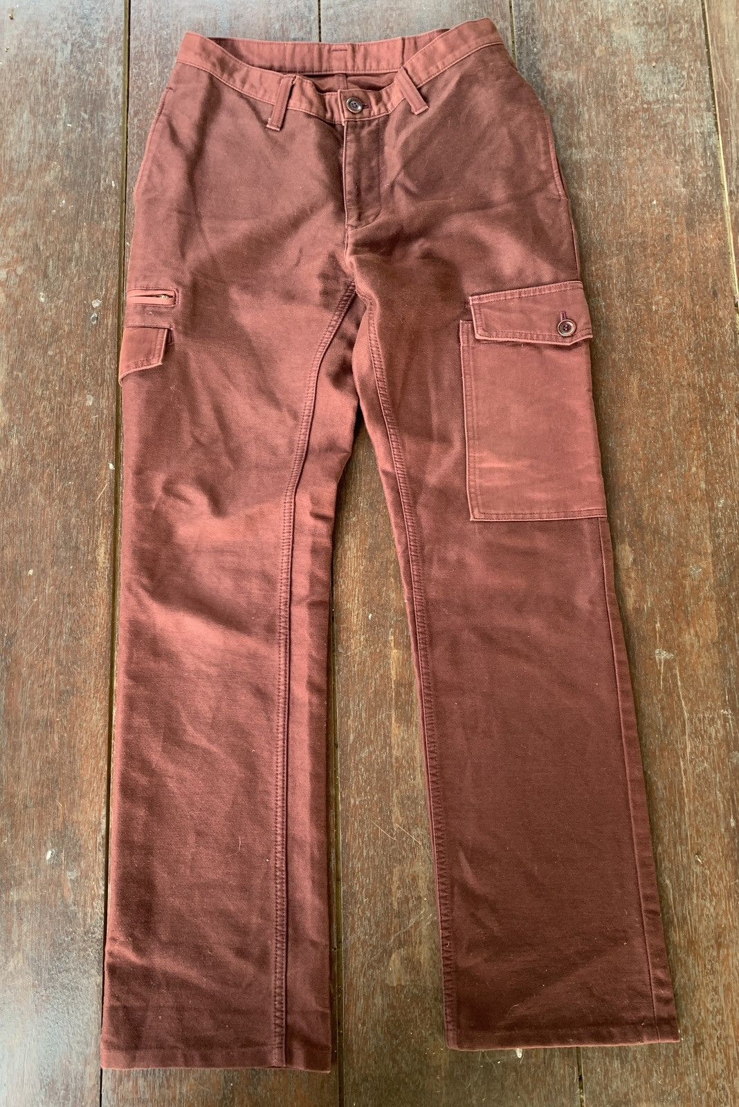 ADAM ET ROPE Adam Et Rope Japan brown cargo pants Size US 32 / EU 48 - 1 Thumbnail