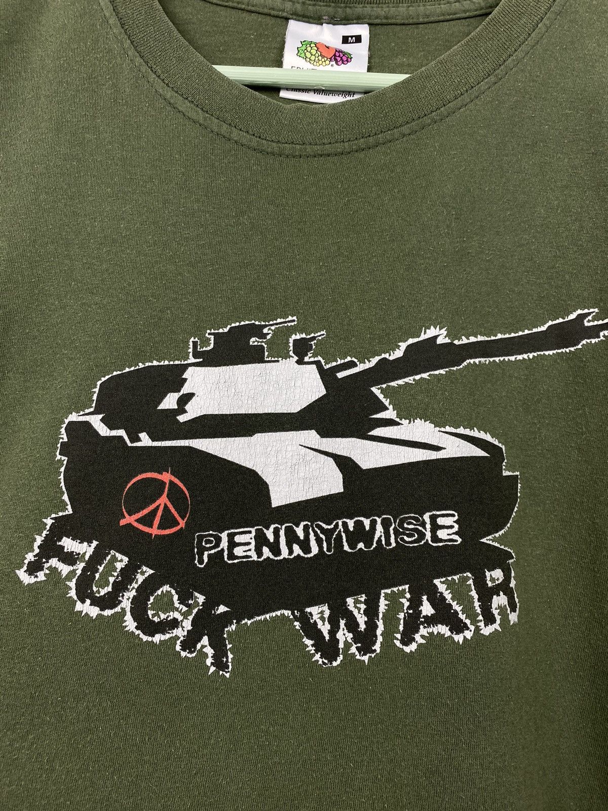 Band Tees Vintage Pennywise Fuck War Punk Rock T Shirt Tee Rancid Nofx Size US M / EU 48-50 / 2 - 3 Thumbnail