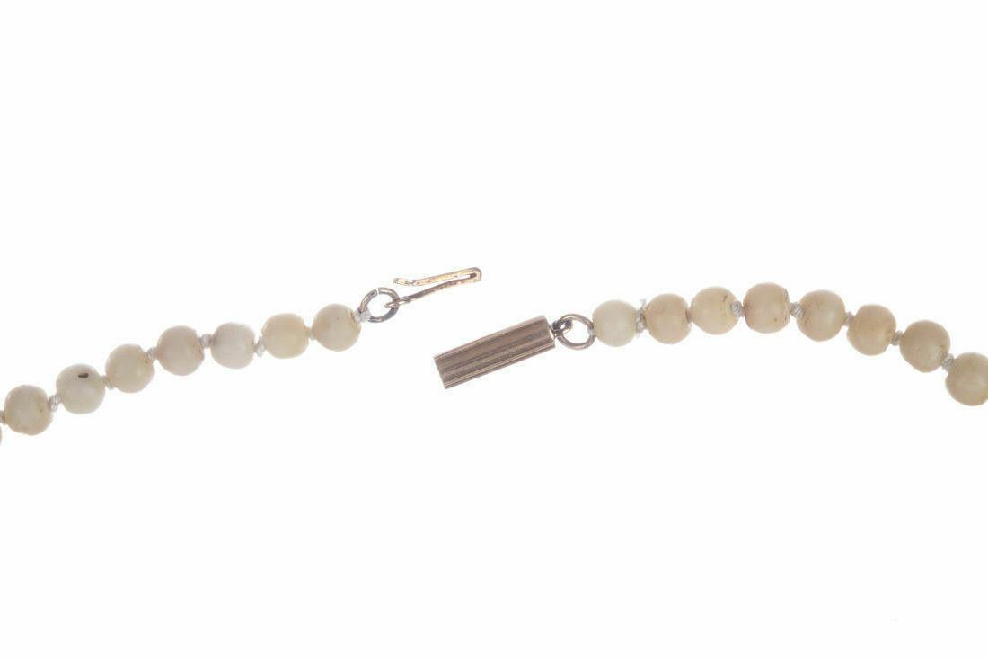 Designer 14 KT Gold Angel Skin Coral Graduated Bead Necklace Size ONE SIZE - 4 Thumbnail