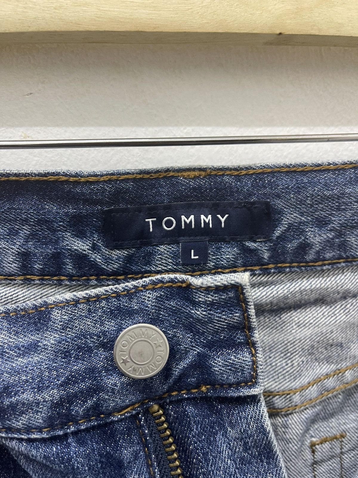 Tommy Jeans Rare Vintage TOMMY Spell Out Daicock Style Size US 35 - 10 Thumbnail