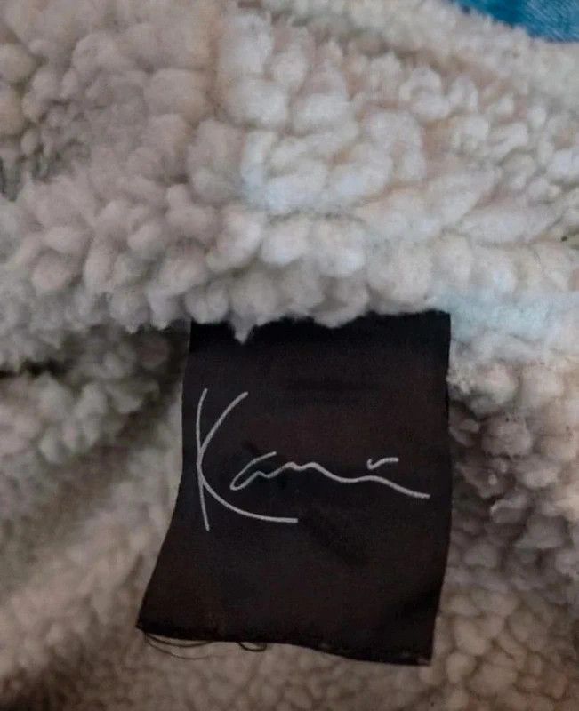 Karl Kani Vintage Karl Kani KK Sherpa Denim Jacket Boxy Baggy Fit M/L Size US M / EU 48-50 / 2 - 10 Thumbnail