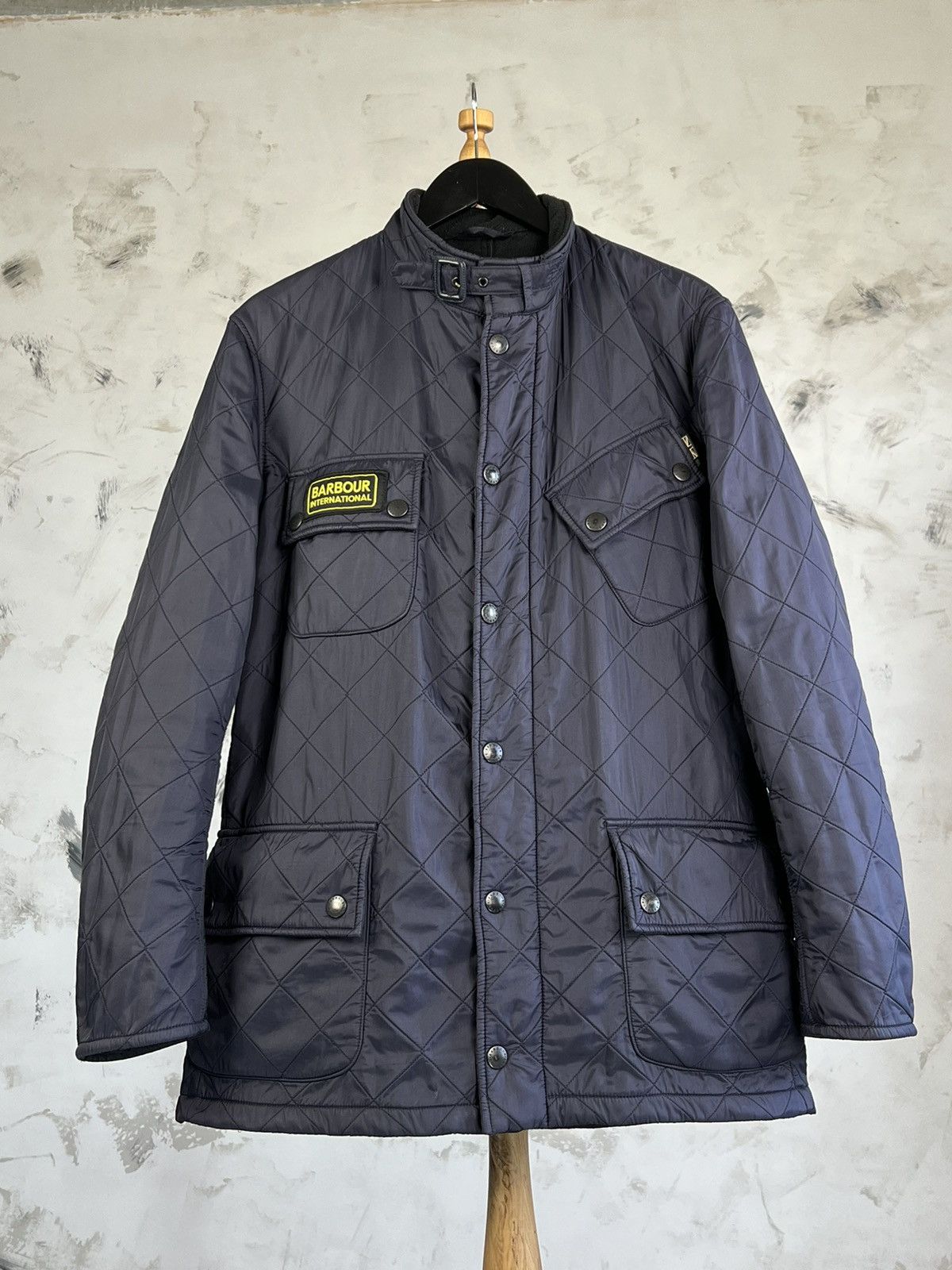 Barbour Barbour International Motorcycle Quilted Jacket Size L Size US L / EU 52-54 / 3 - 2 Thumbnail