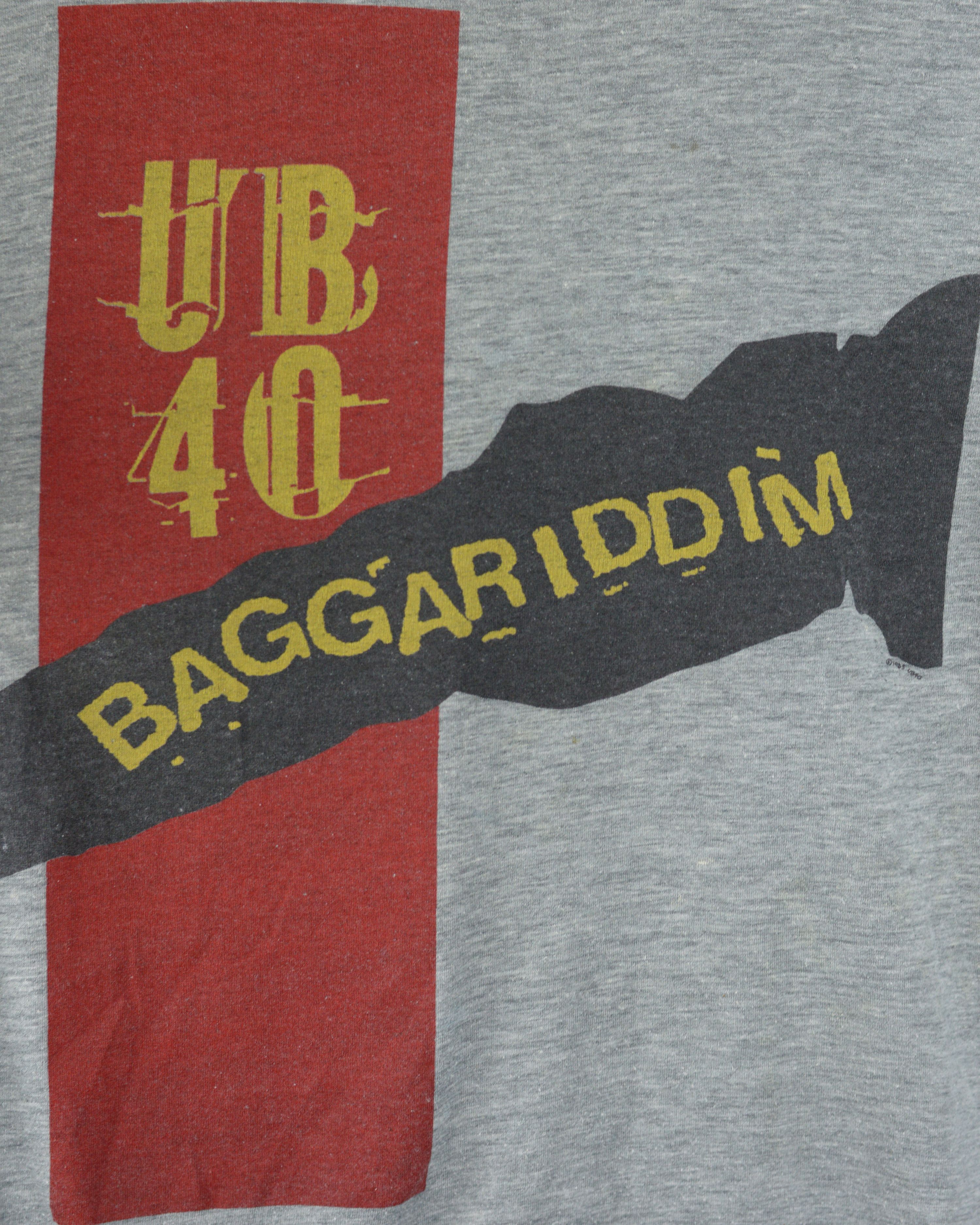 Vintage Vintage UB 40 Baggariddim tour 1985 t shirt Size US M / EU 48-50 / 2 - 3 Thumbnail