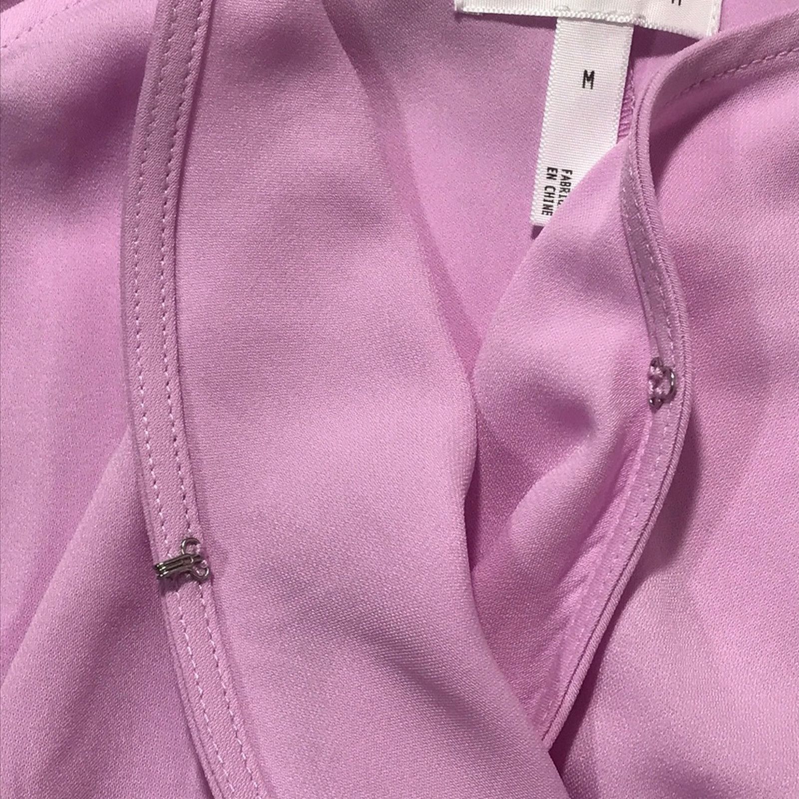 Other Leith Lavender Faux Wrap Camisole Top Medium NWT Size M / US 6-8 / IT 42-44 - 12 Thumbnail