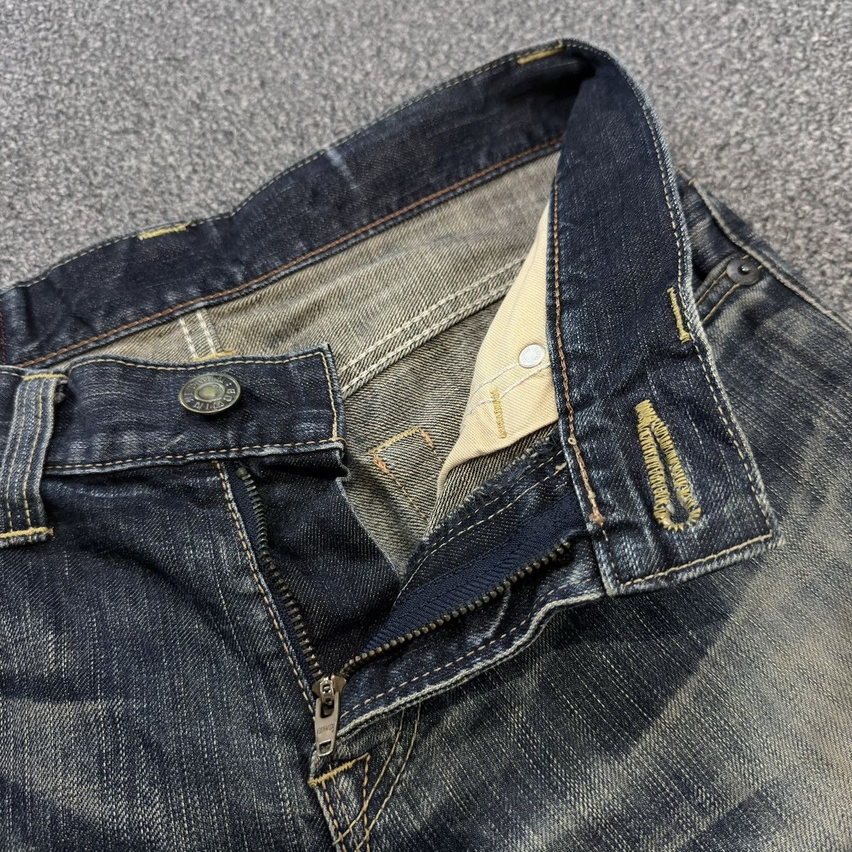 If Six Was Nine Archives ‼️ Japanese Edwin 503 Rusty Heavy Faded Wash Denim Size US 28 / EU 44 - 14 Thumbnail