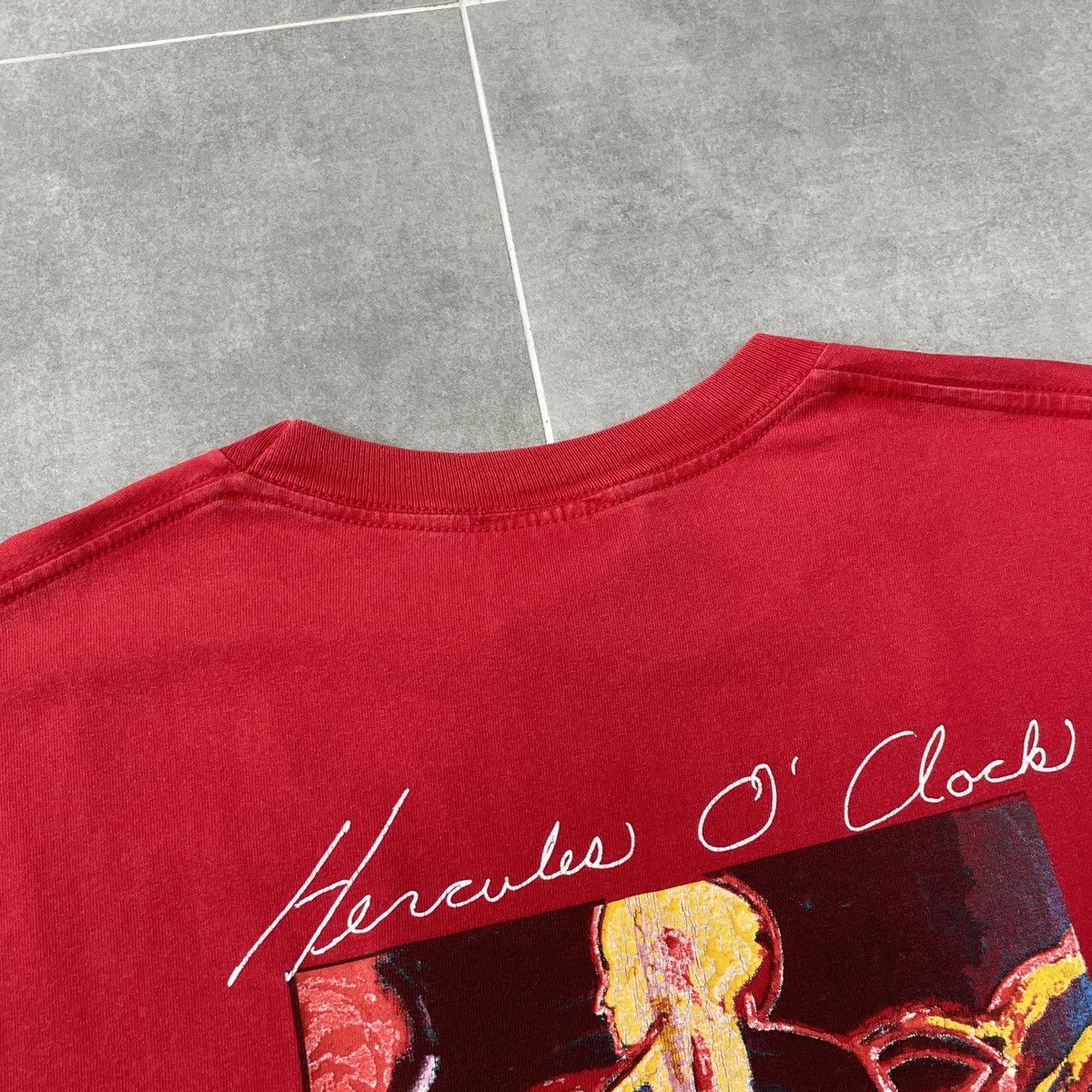 Planet Hollywood × Vintage Planet Hollywood 1991 Hercules O'clock Stallone T-Shirt Size US XL / EU 56 / 4 - 18 Thumbnail
