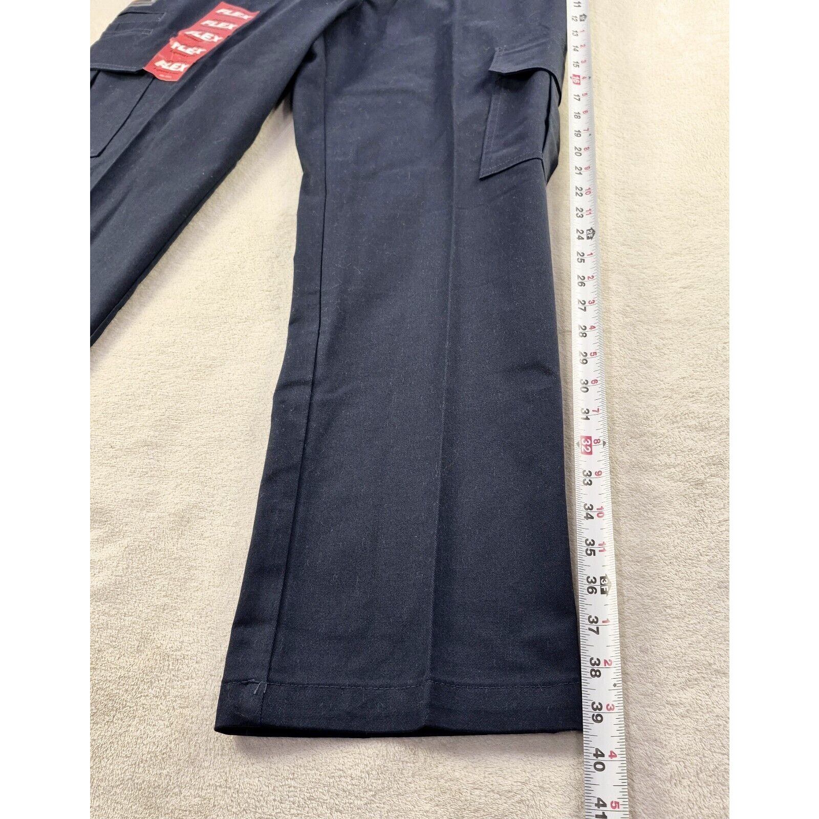 Dickies Dickies Regular Straight Flex Work Pants 32X30 Navy Blue NWT Size US 32 / EU 48 - 2 Thumbnail