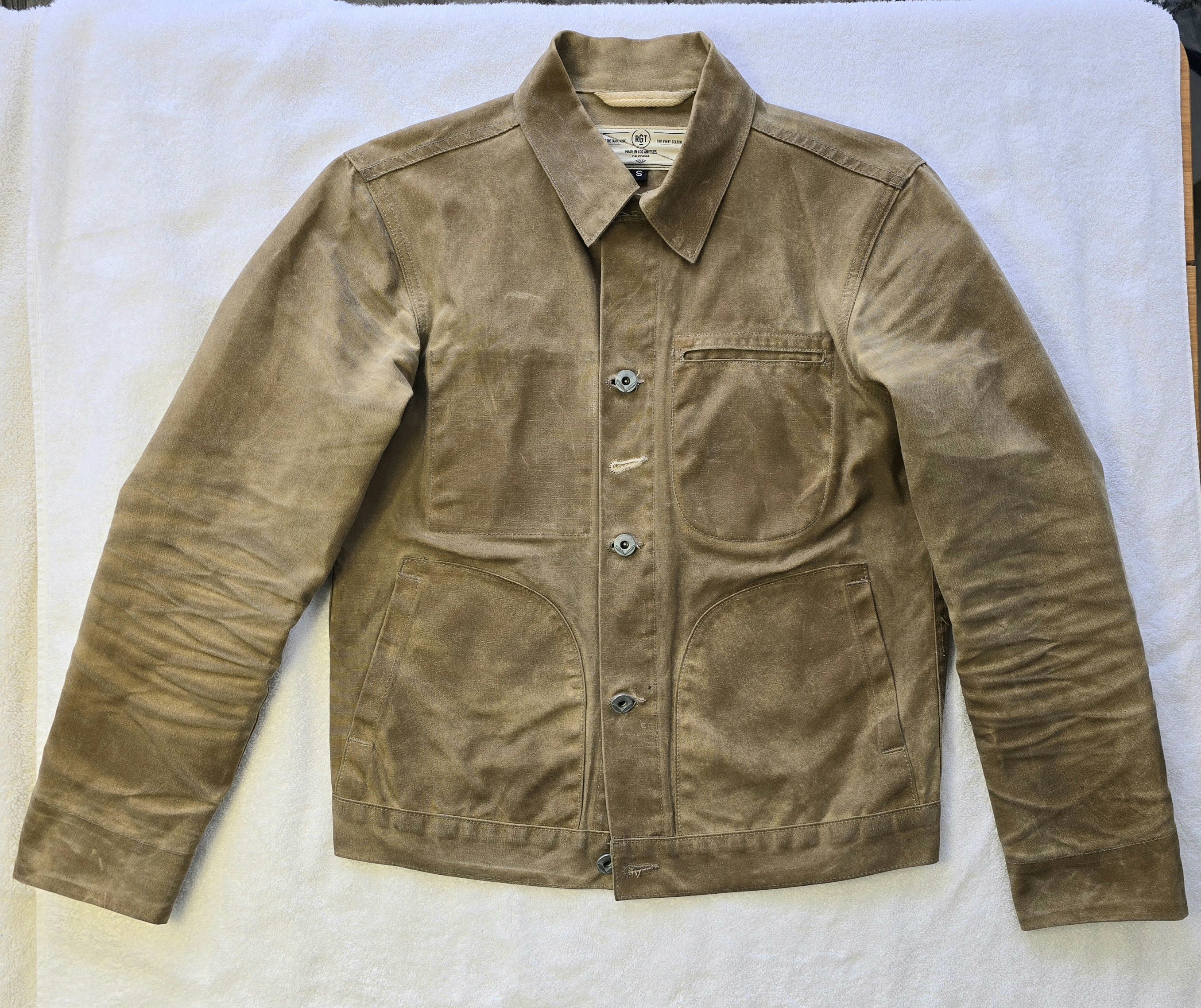 Rogue Territory Rogue Territory Supply Jacket: Tan Ridgeline waxed ...