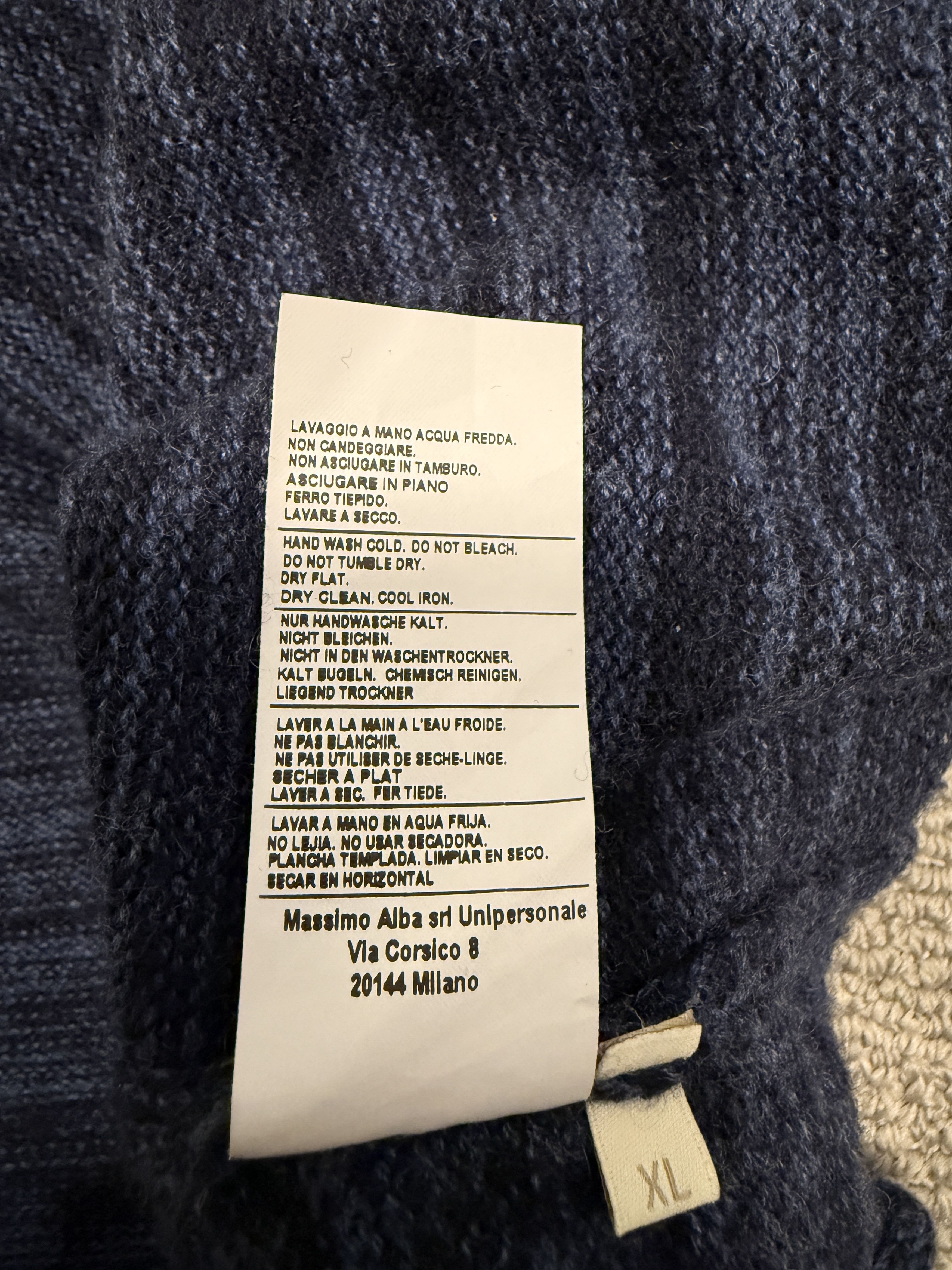 Massimo Alba Massimo Alba Turtleneck Sweater 100% Cashmere Size US XL / EU 56 / 4 - 7 Thumbnail