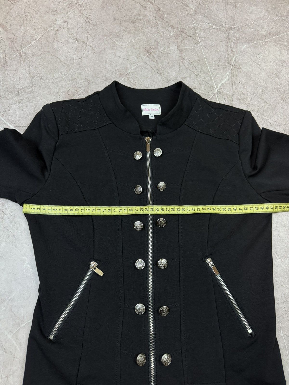 Hysteric Glamour OOs Napoleon Military Jacket PPFM LGB YSL Balmain Vibe Size M / US 6-8 / IT 42-44 - 6 Thumbnail