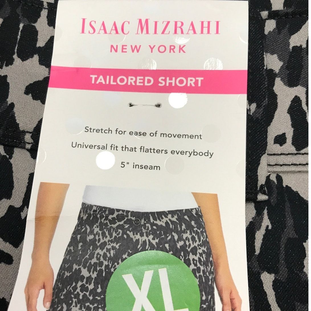 Isaac Mizrahi NWT Isaac Mizrahi New York Leopard Tailored Shorts 16 Size 38" / US 16 / IT 52 - 7 Thumbnail