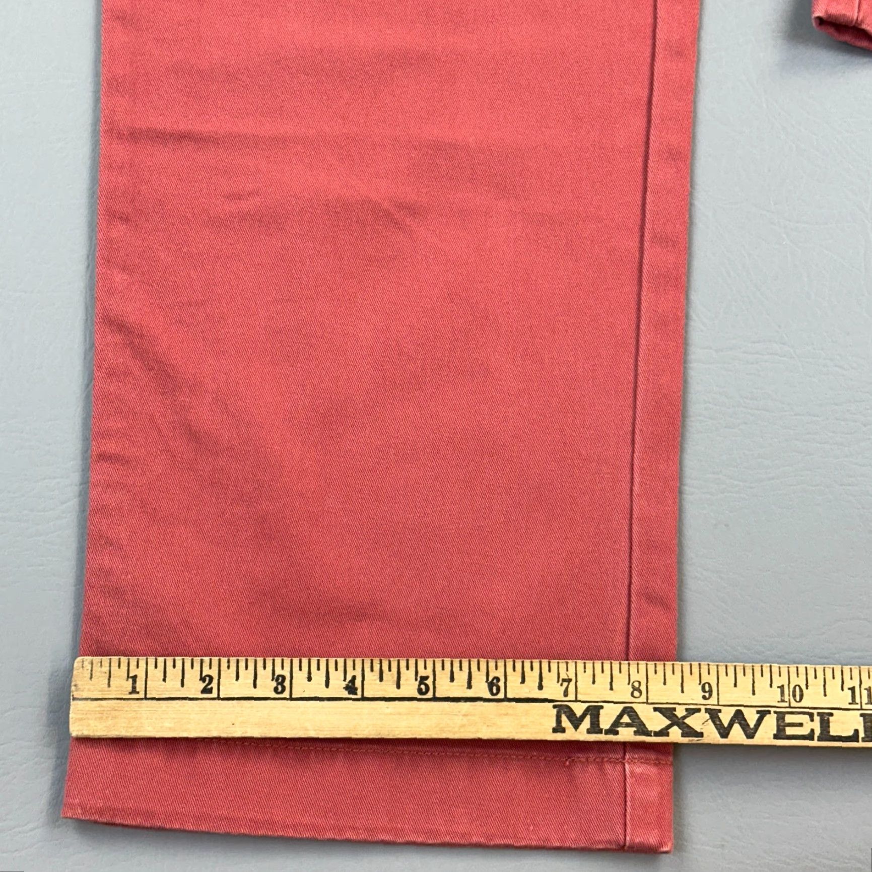 J.Crew VINTAGE J.CREW Pants Mens 34x32 Old Red Bleecker Athletic Fit Casual NWT Size US 34 / EU 50 - 4 Thumbnail