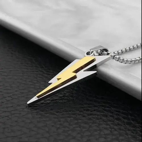 Jewelry Bolt Pendant Y2K Necklace Opium Chain Punk Gotch Size ONE SIZE - 5 Thumbnail