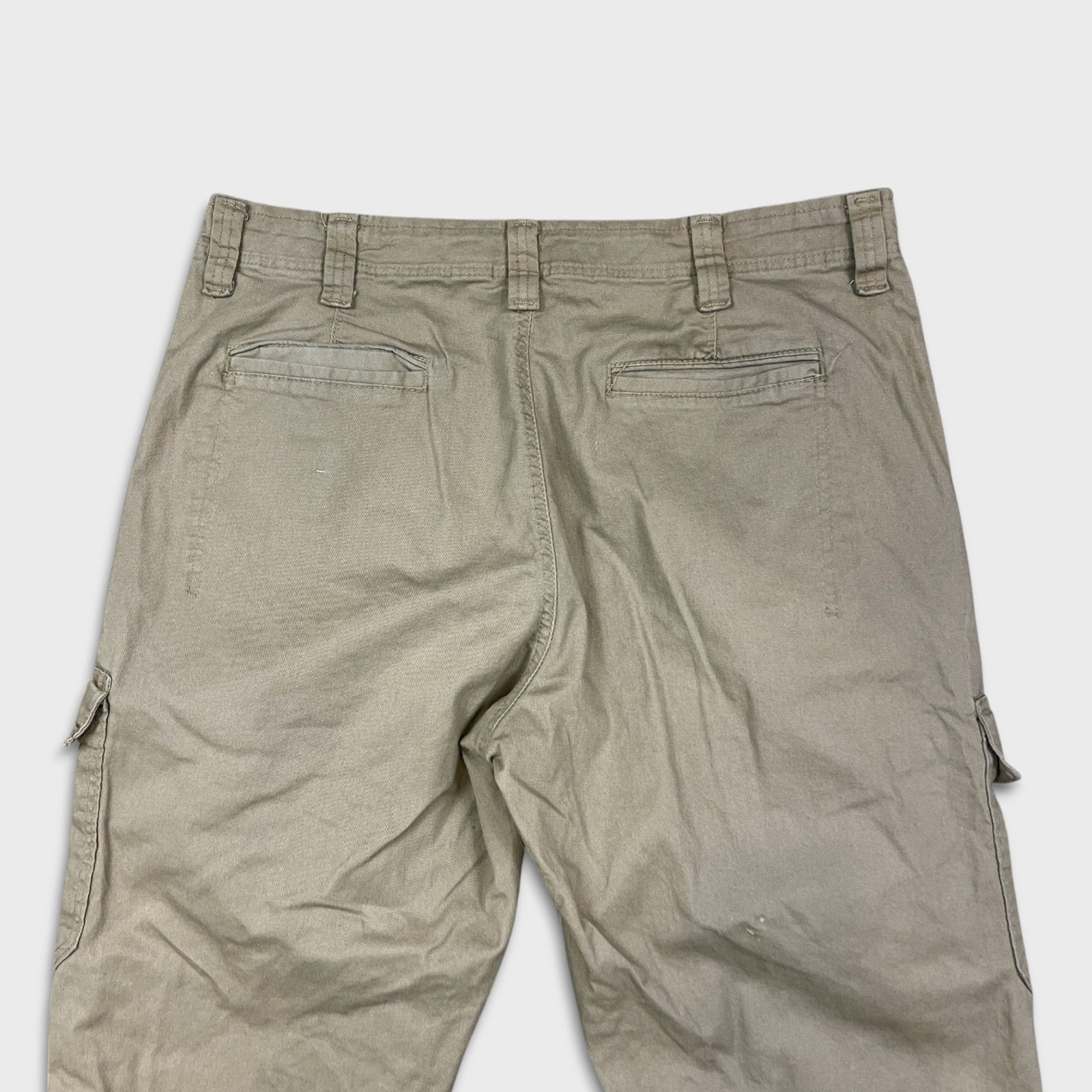 Vintage × Wrangler Wrangler Pants 36x34 Relaxed Casual Pocketed Cargo Trousers Size US 36 / EU 52 - 7 Thumbnail