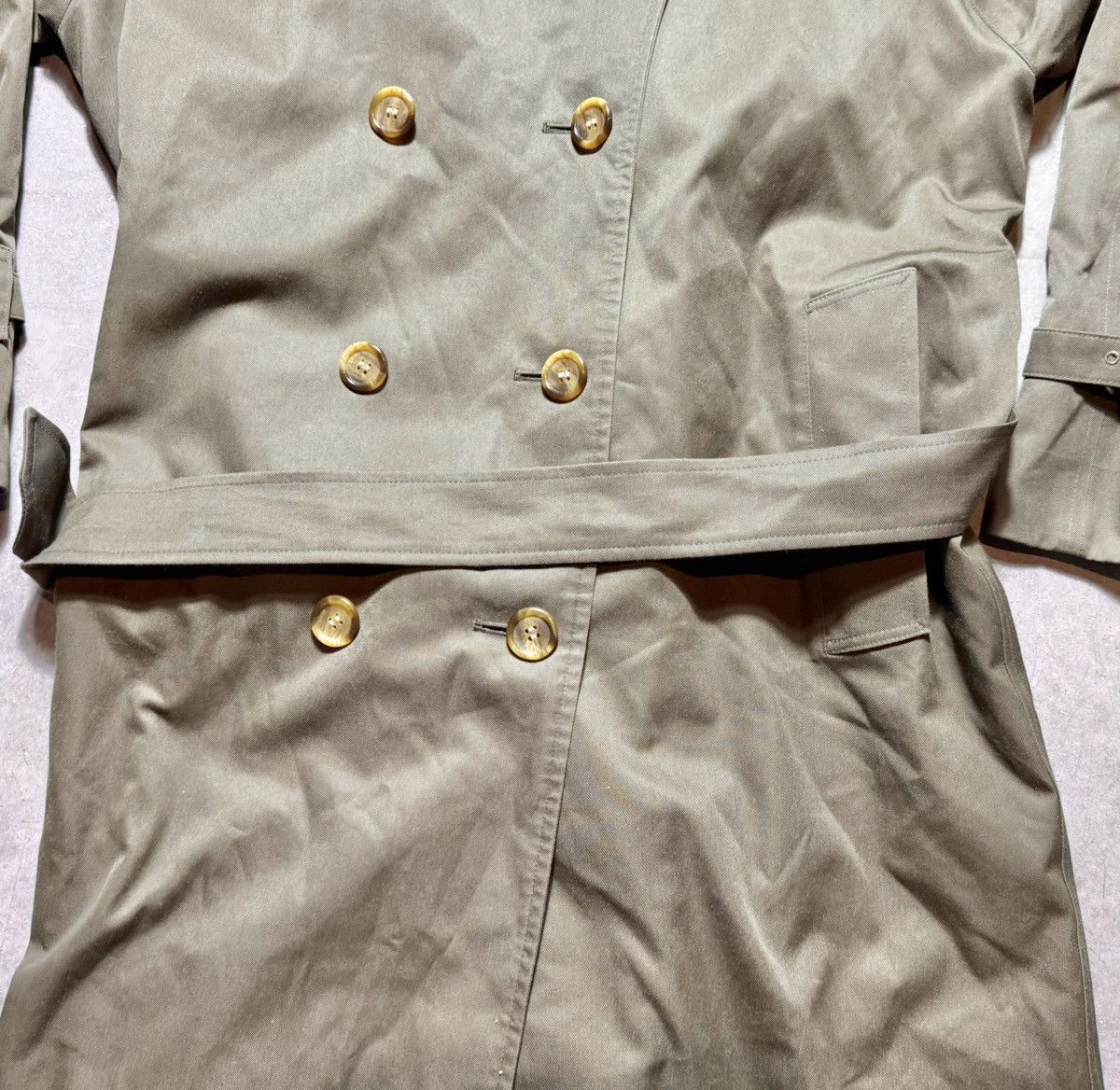 Burberry × Vintage Vintage Women’s Burberry Prosum Peacoat size XX-Long Size XL / US 12-14 / IT 48-50 - 4 Thumbnail