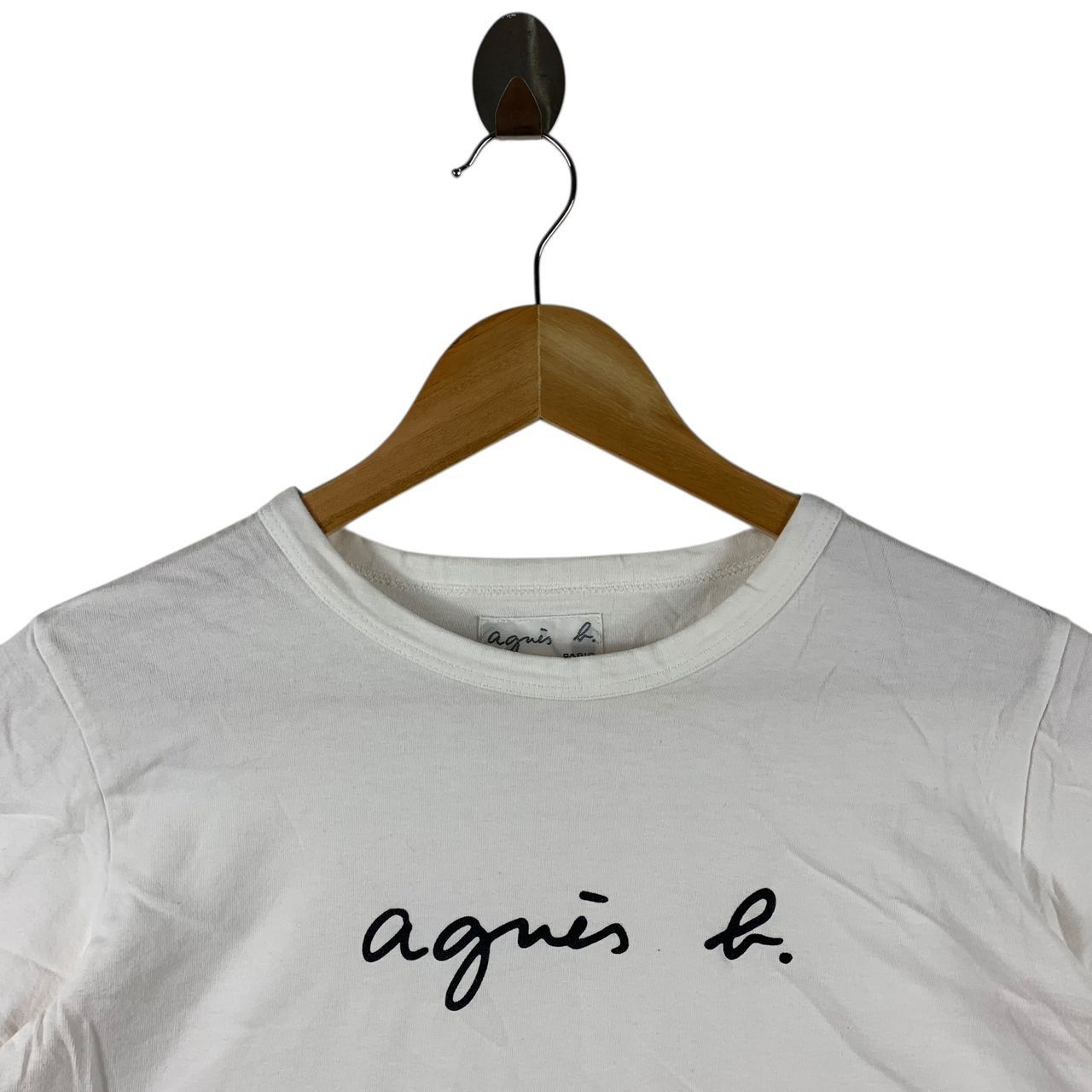 Designer × agnes b. AGNES B Paris OG logo printed tee Size S / US 4 / IT 40 - 2 Thumbnail
