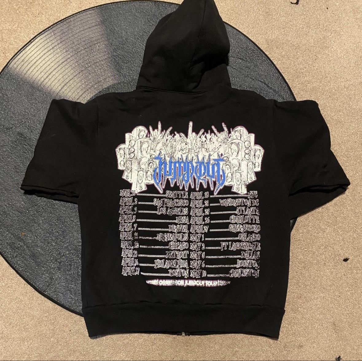 Osamason Osamason jumpout tour zip up hoodie Size US S / EU 44-46 / 1 - 2 Thumbnail