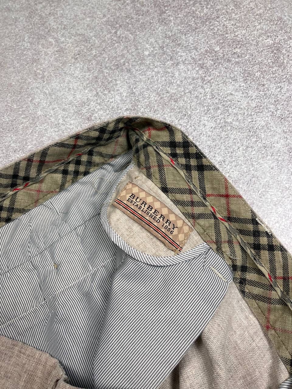 Other Vintage Burberry Linen Classic Pants IT 42 Size US 30 / EU 46 - 7 Thumbnail