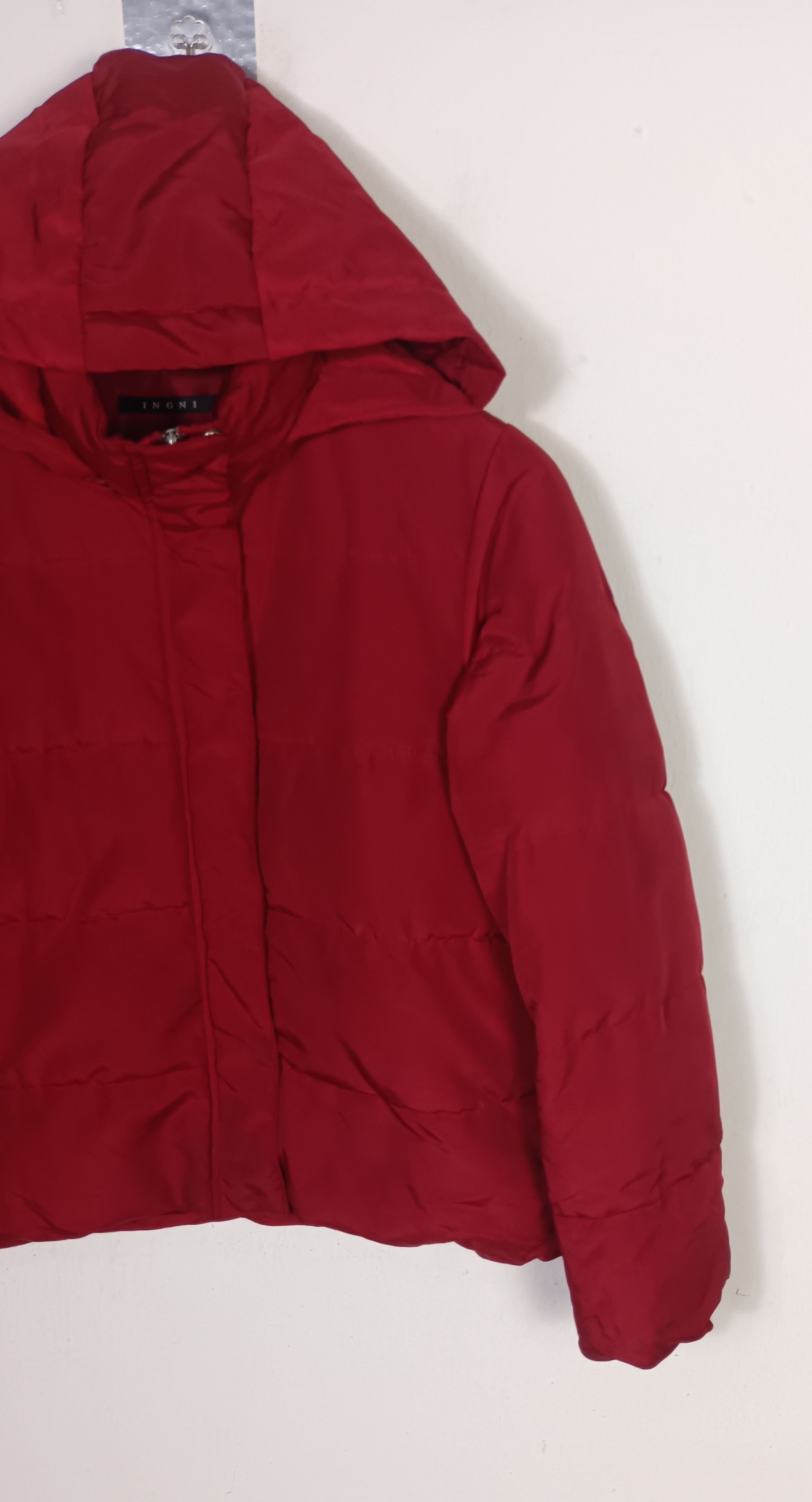 Japanese Brand INGNI PUFFER HOODIE JACKET Size US M / EU 48-50 / 2 - 6 Thumbnail