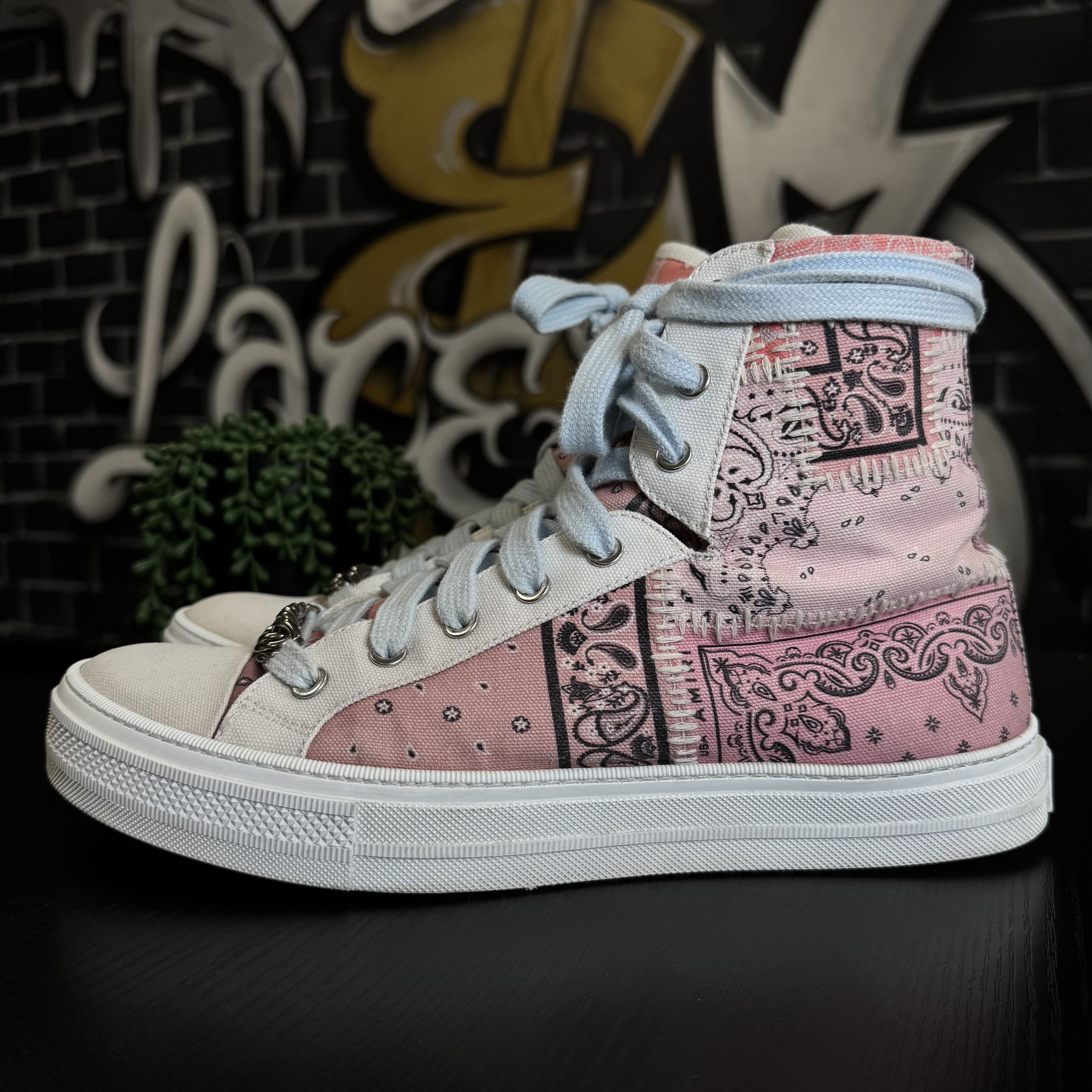 Amiri AMIRI BANDANA PATCHWORK HI SUNSET Size US 10 / EU 43 - 3 Thumbnail