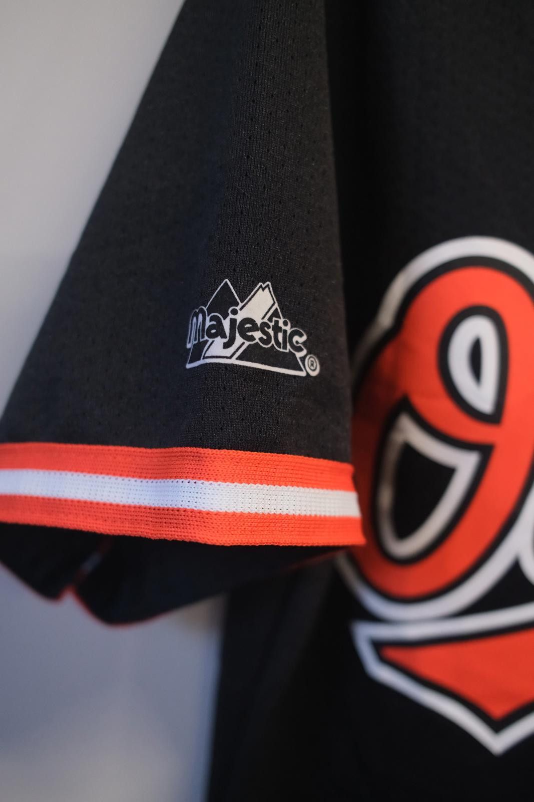 Majestic 90's Majestics Baltimore Orioles Baseball Jersey Size ONE SIZE - 3 Thumbnail