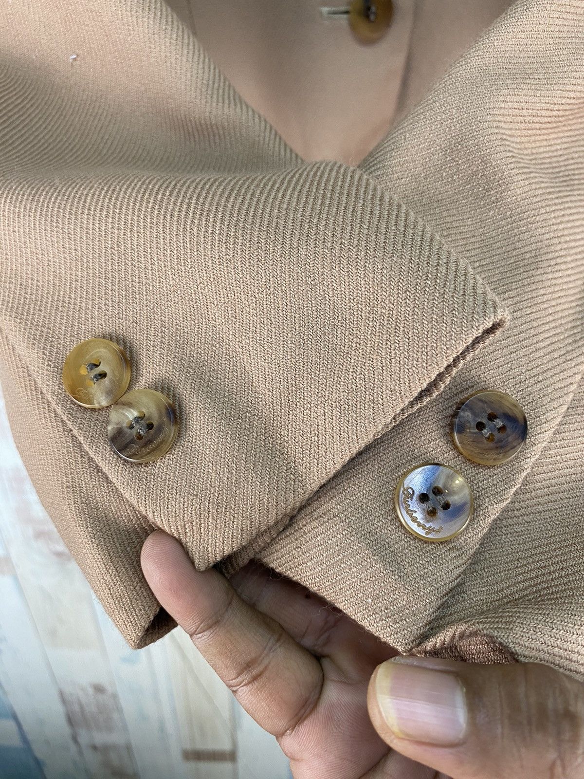Burberry Vintage Burberry Cropped Jacket Size ONE SIZE - 4 Thumbnail