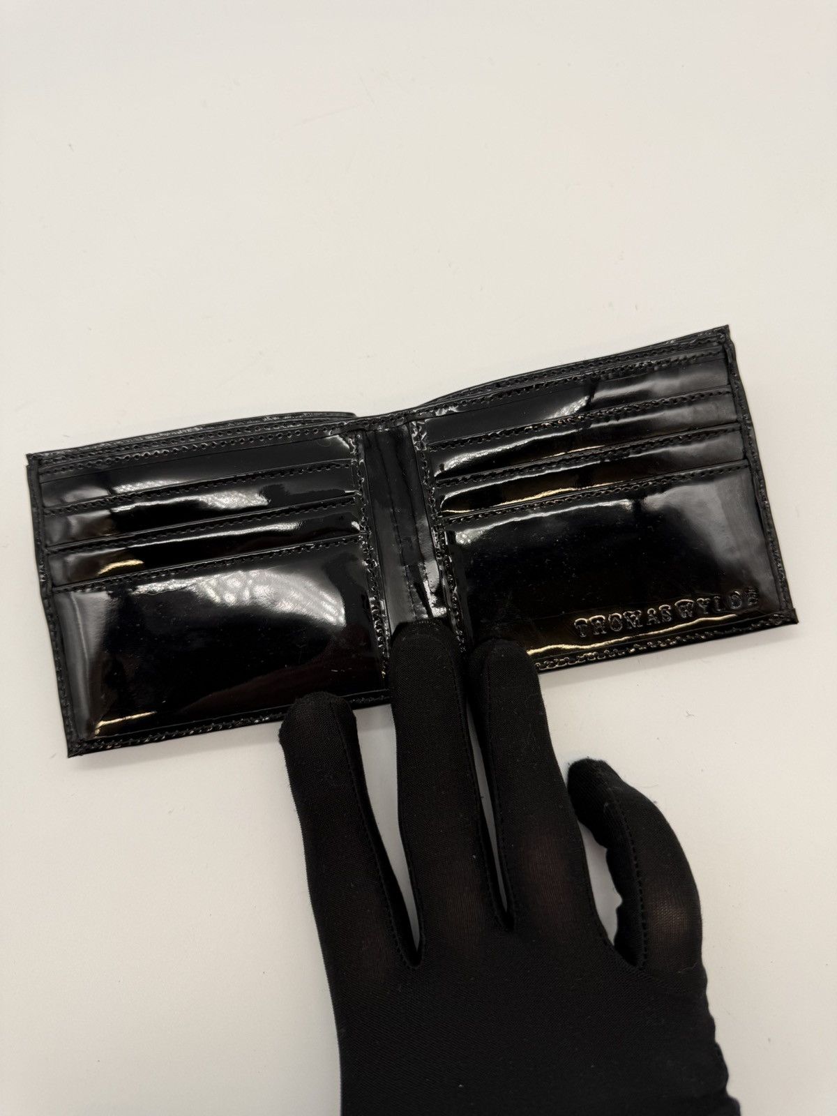 Other Thomas Wylde Skull Monogram Wallet-Canvas / Patent Leather Size ONE SIZE - 7 Thumbnail