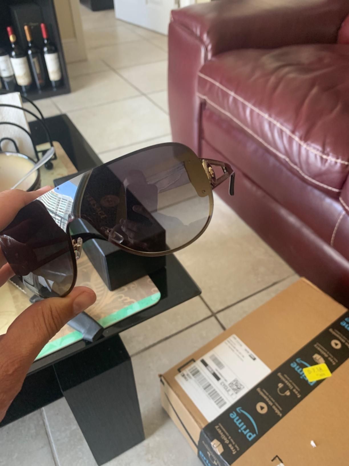 Versace Versace Womens (Unisex) Sunglasses Size ONE SIZE - 4 Thumbnail