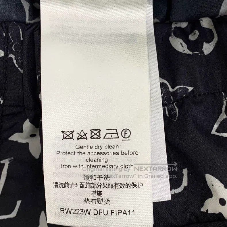 Louis Vuitton Louis Vuitton 23 black logo full print corset slacks pants Size US 34 / EU 50 - 6 Thumbnail