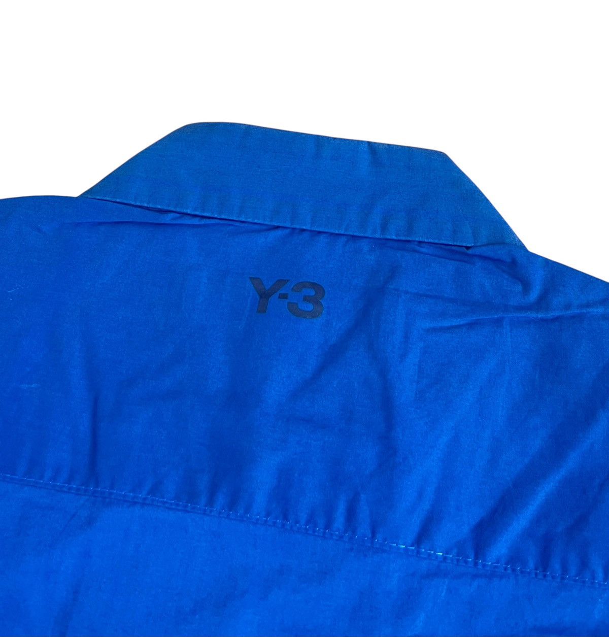 Yohji Yamamoto Yohji yamamoto y-3 classic blue button up shirt Size US S / EU 44-46 / 1 - 3 Thumbnail