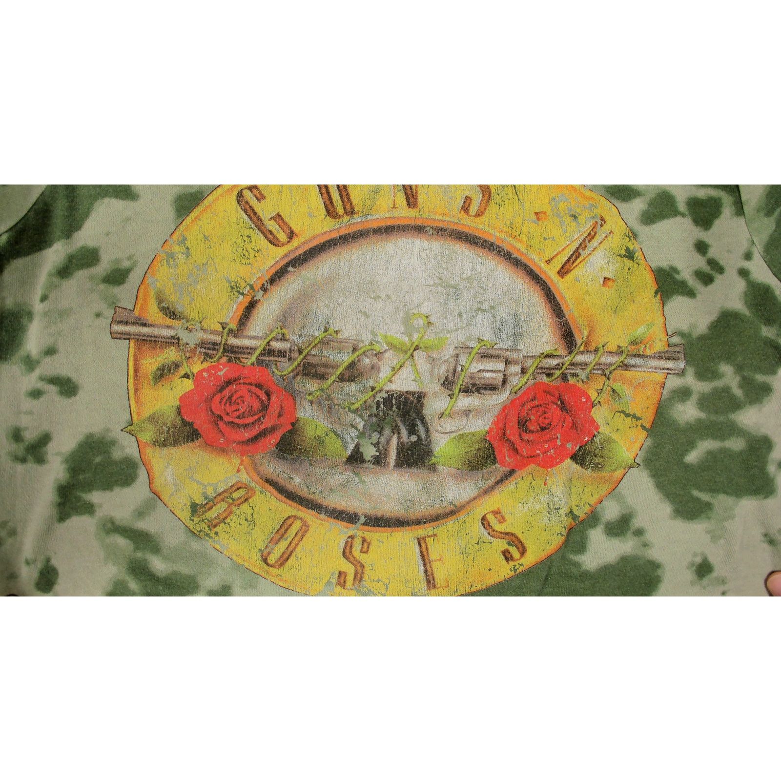 Bravado Bravado Guns N' Roses Boxy Cropped Tie-Dye Sweatshirt Size L / US 10 / IT 46 - 8 Thumbnail