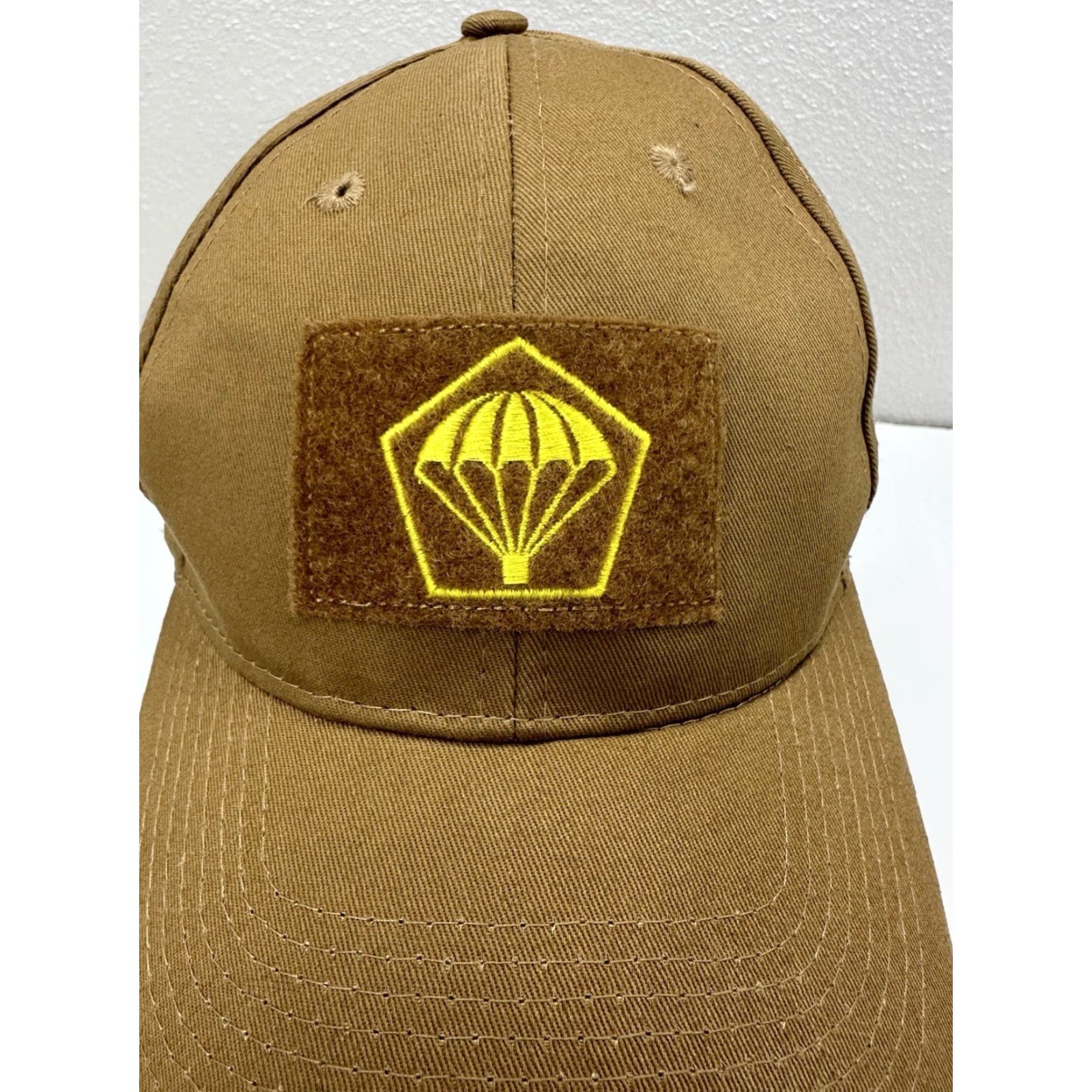 Logo 7 Beretta Tacpack Baseball Hat Brown Logo Patch Adjustable Cap Men One Size Canvas Hat Size ONE SIZE - 2 Thumbnail