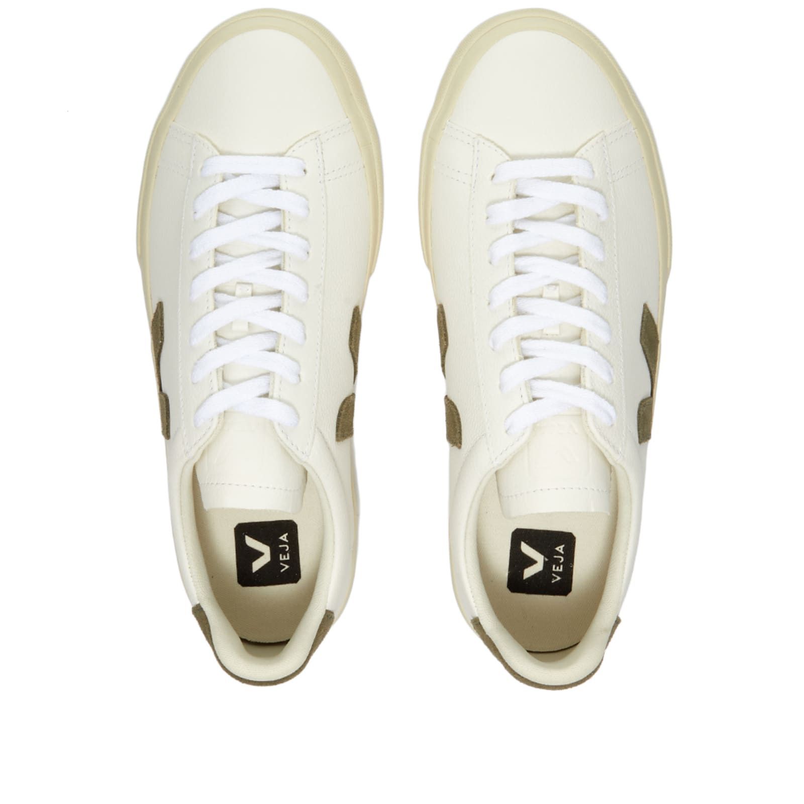 Veja Veja Campo Extra White Kaki CP0502347A EU 41 US 10 Size US 10 / IT 40 - 4 Thumbnail