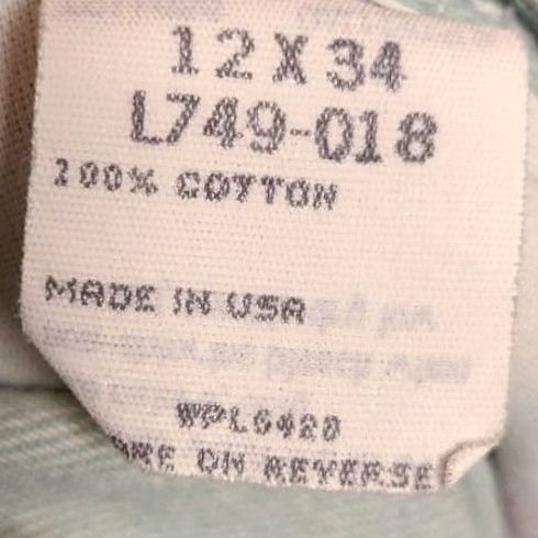 Wrangler VINTAGE Wrangler For Women Pistachio Jeans Denim Mom Size 12 W30xL34 USA MADE NWT 80s 90s Grunge Concert Retro Classic Modern Preppy City Outdoor Size 34" / US 12 / IT 48 - 6 Thumbnail
