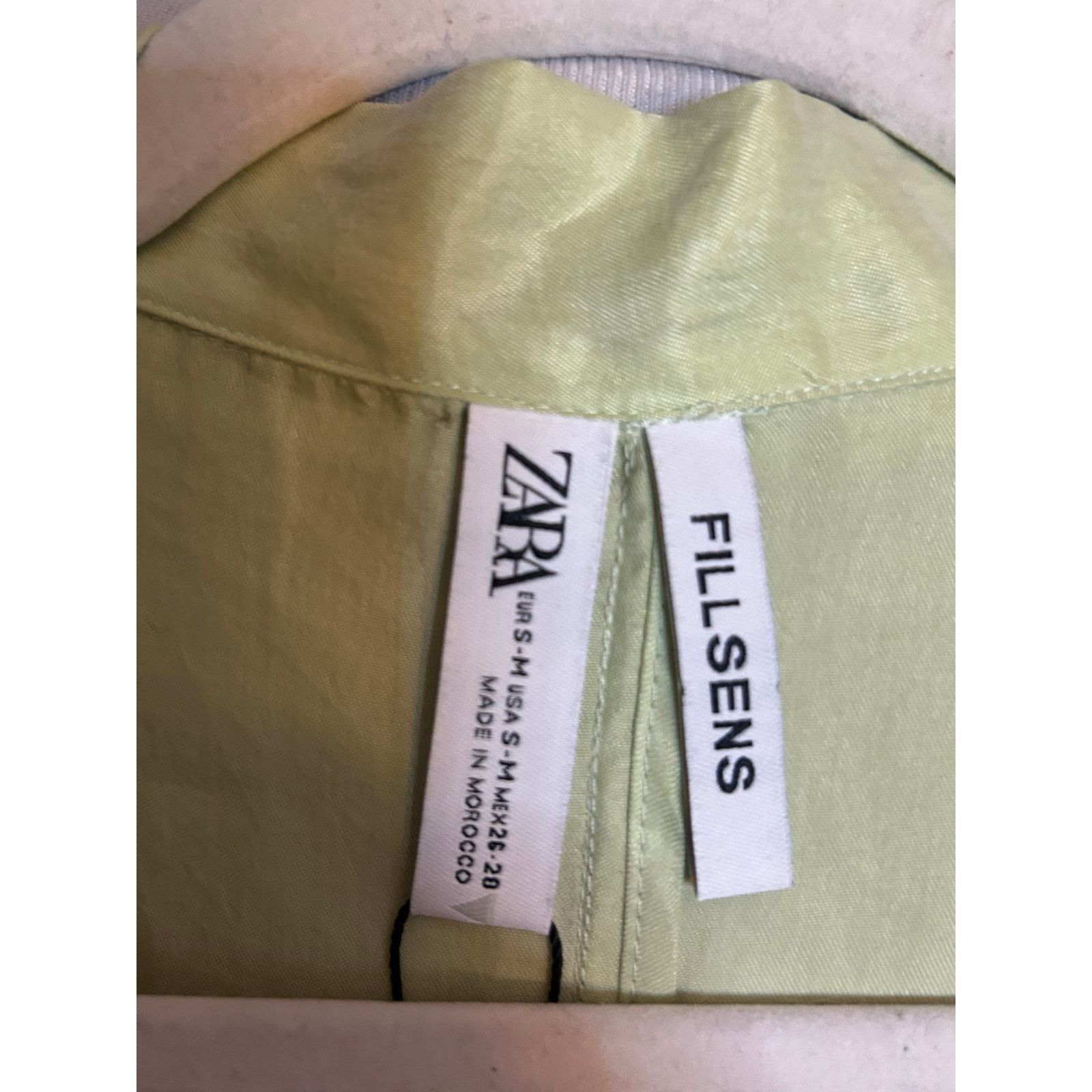 Zara Nwt- Zara 100% Lyocel blazer- S/M Size M / US 6-8 / IT 42-44 - 4 Thumbnail
