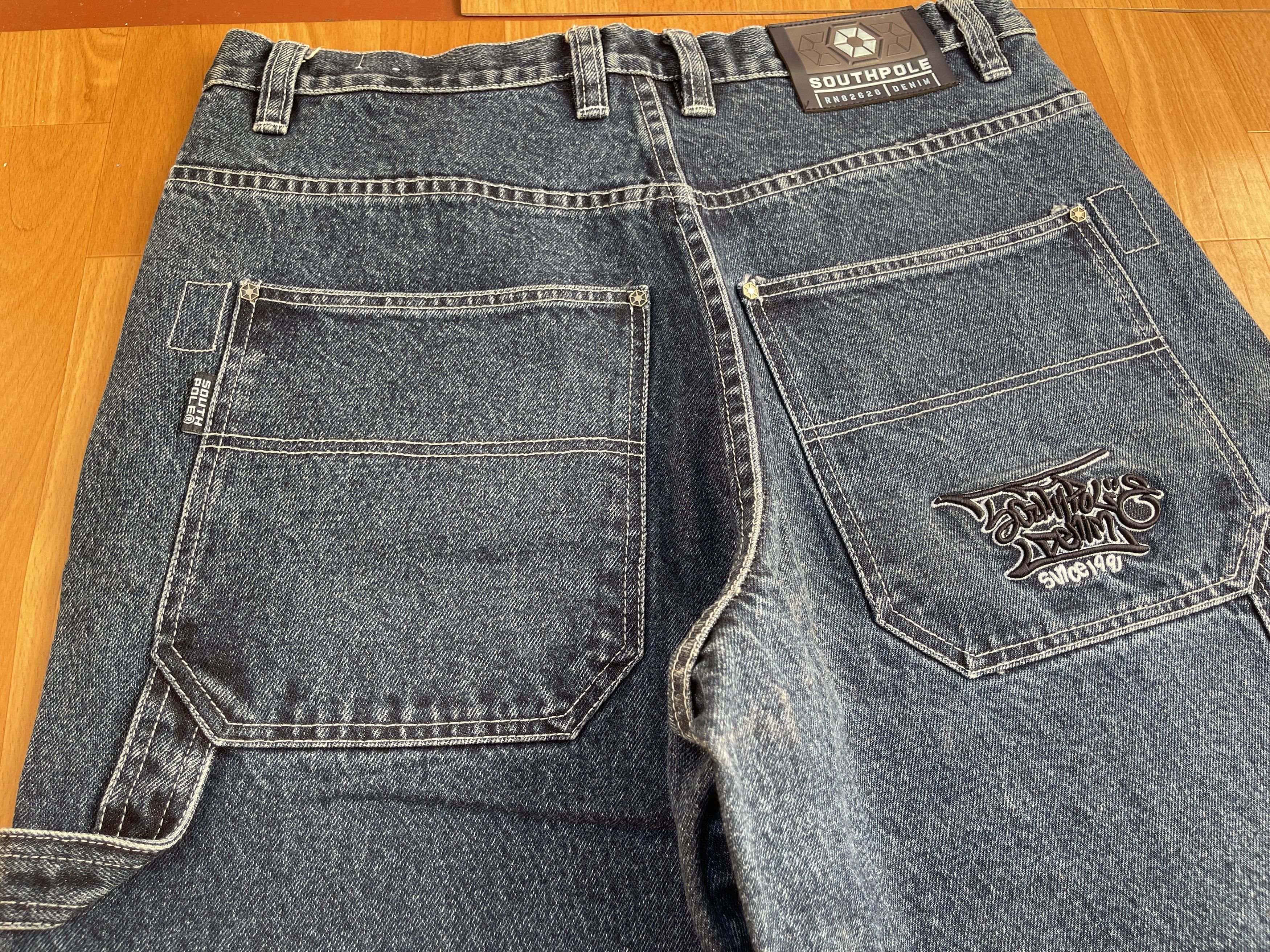 Southpole Southpole jeans, baggy vintage South Pole 90s hip hop Y2K 36 Size US 36 / EU 52 - 10 Thumbnail