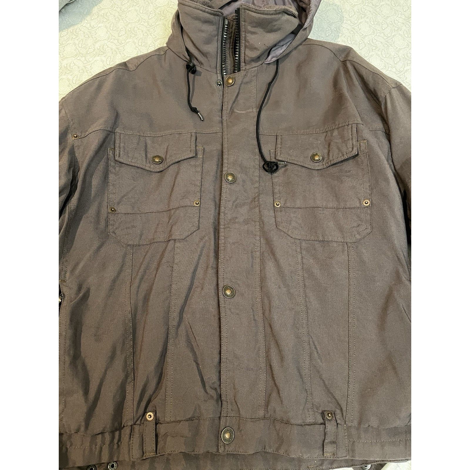 Obermeyer Obermeyer Men’s Small Insulated Jacket Quilted Lined Zip Size US S / EU 44-46 / 1 - 3 Thumbnail