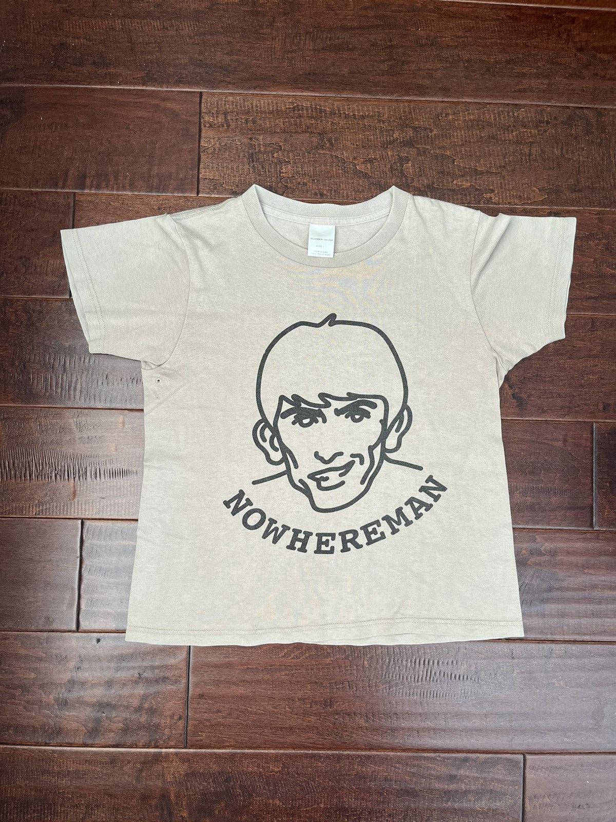 Number N Ine Nowhereman Tee | Grailed