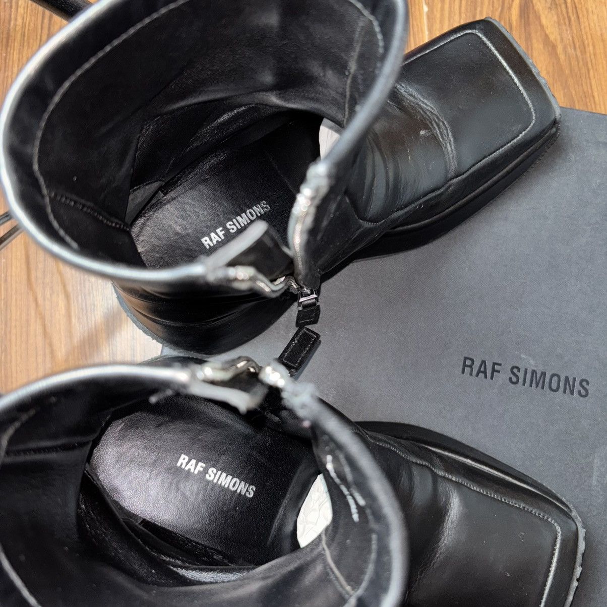 Raf Simons Raf Simons AW22-23 Avant-Garde Platform Ankle Boots Size US 9 / IT 39 - 5 Thumbnail
