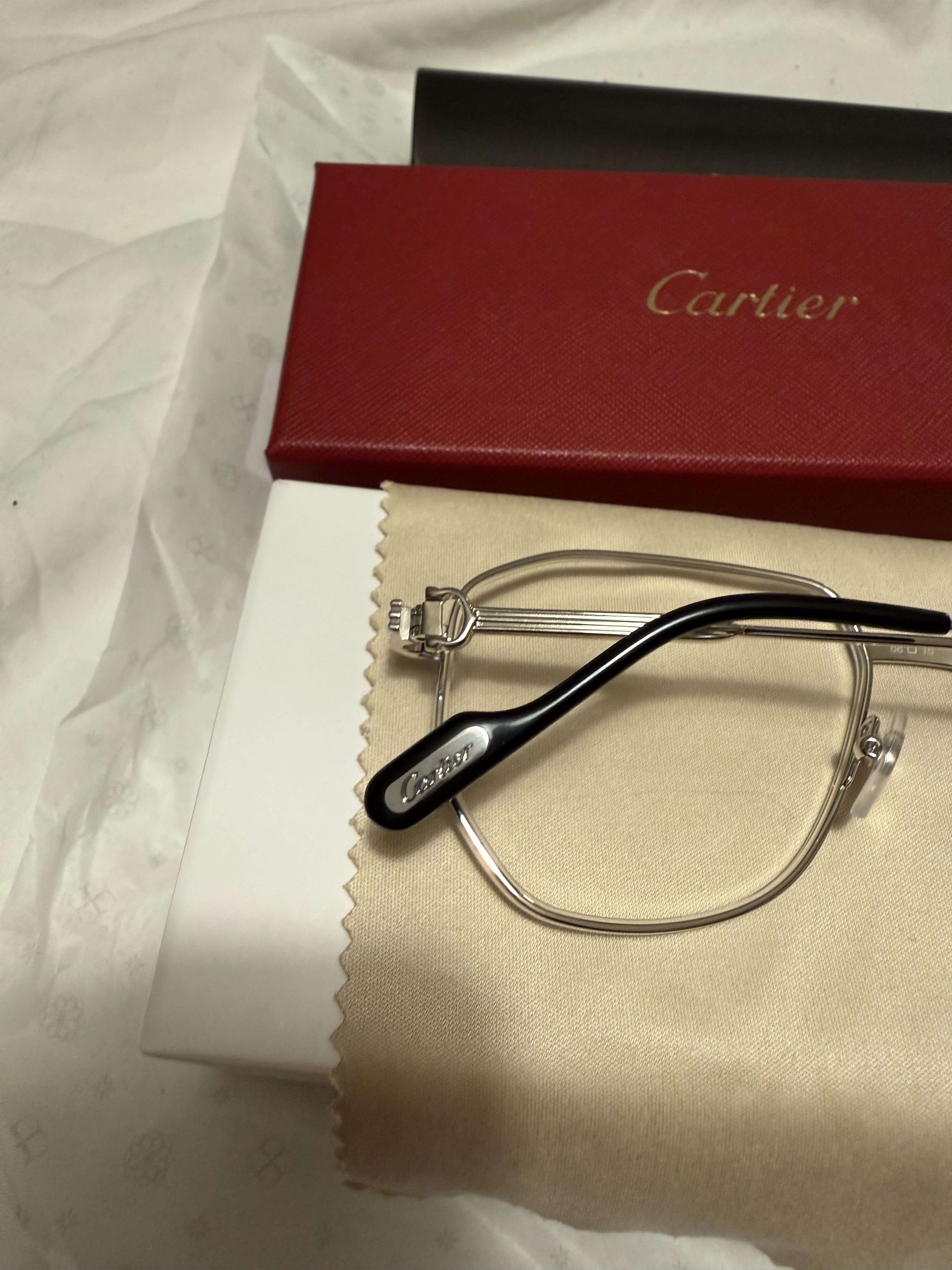 Cartier CARTIER PILOT FRAME GLASSES Size ONE SIZE - 3 Thumbnail