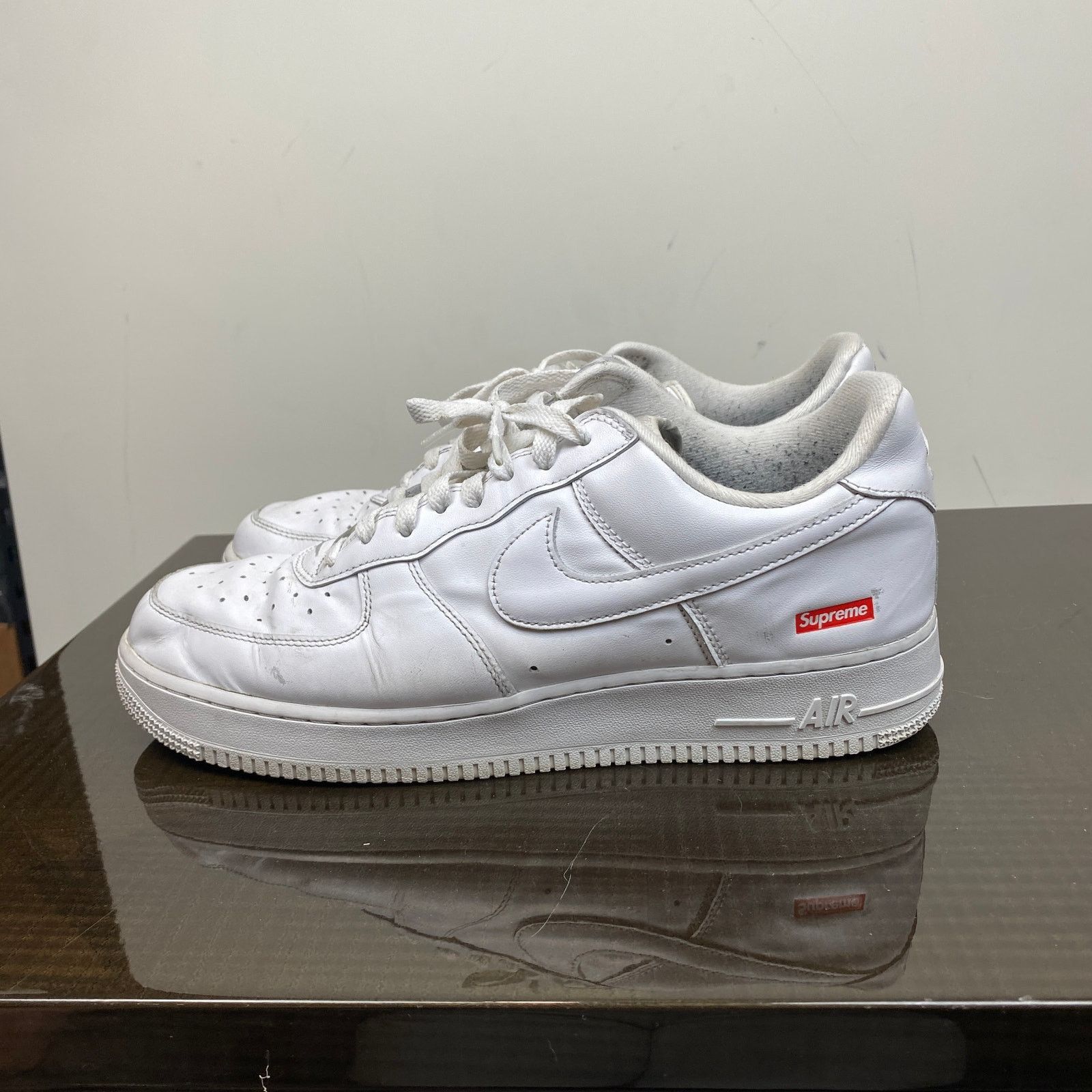 Nike × Supreme Nike Air Force 1 x Supreme Low Sneakers Shoes Men's 10.5 Size US 10.5 / EU 43-44 - 5 Thumbnail