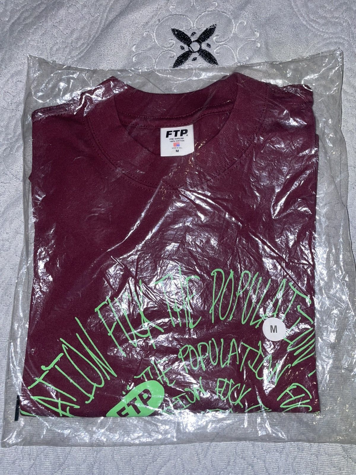 Fuck The Population Slipping into darkness tee Size US M / EU 48-50 / 2 - 1 Thumbnail