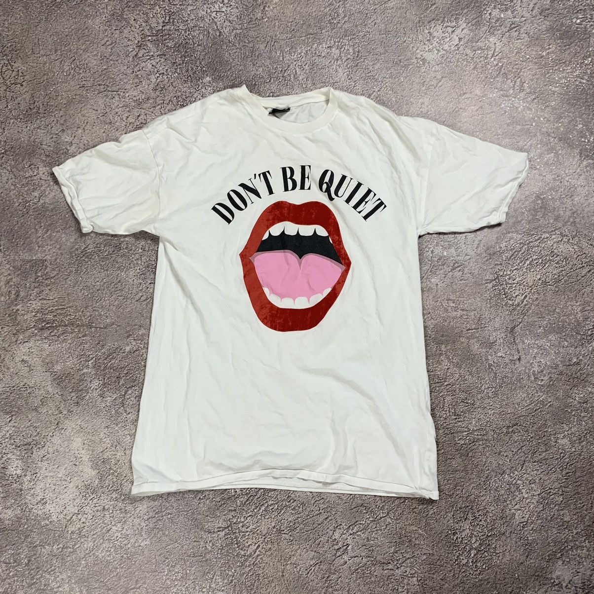 Vintage Y2K Graphic Tee Vintage Lips Slogan Funny Streetwear Cream S Size US S / EU 44-46 / 1 - 1 Thumbnail