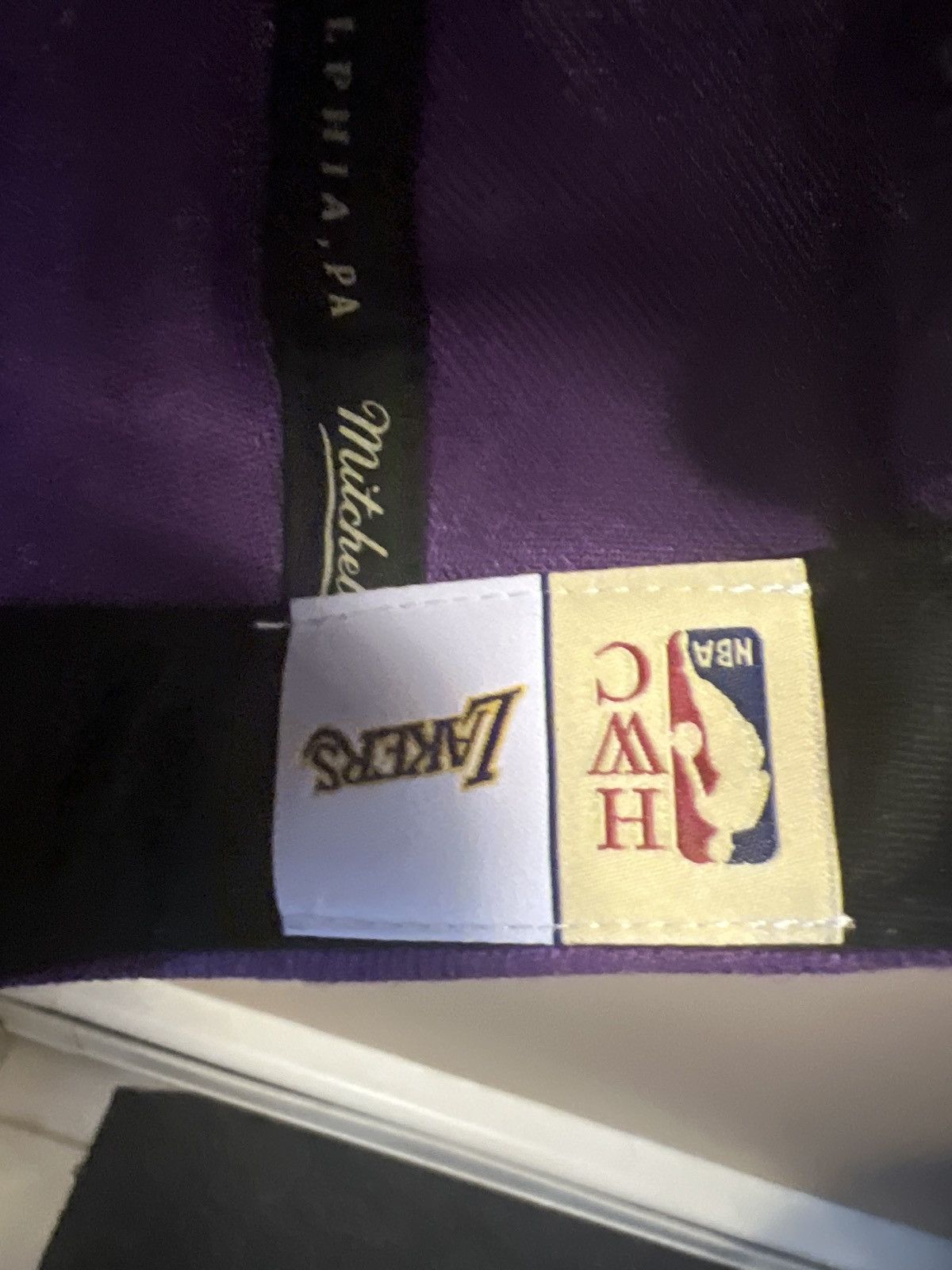 Mitchell & Ness Mitchell & Ness Lakers Snap. Back Size ONE SIZE - 3 Thumbnail