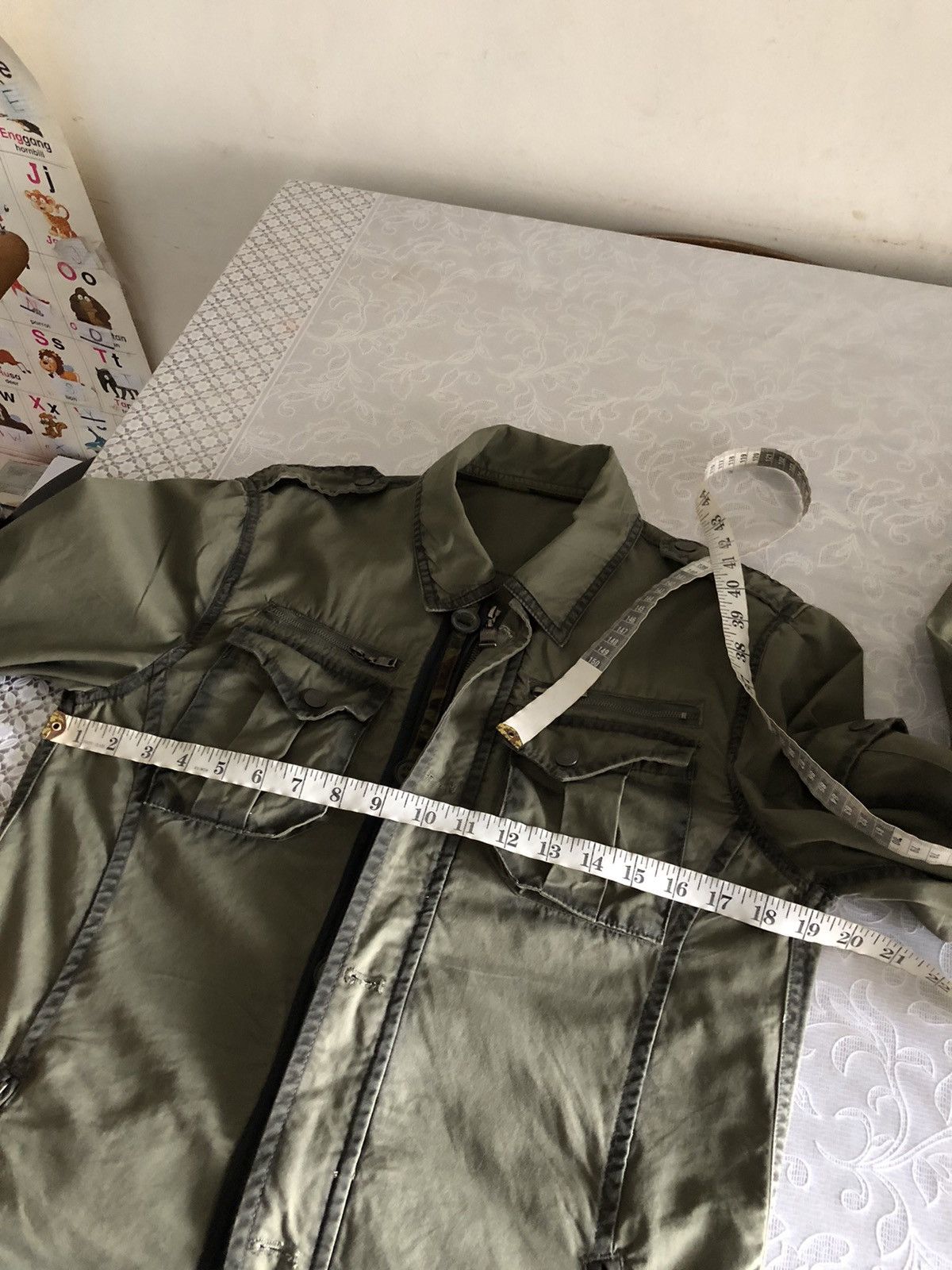 If Six Was Nine Nice🔥 Semantic Design Bondage Punk Jacket Size L / US 10 / IT 46 - 14 Thumbnail