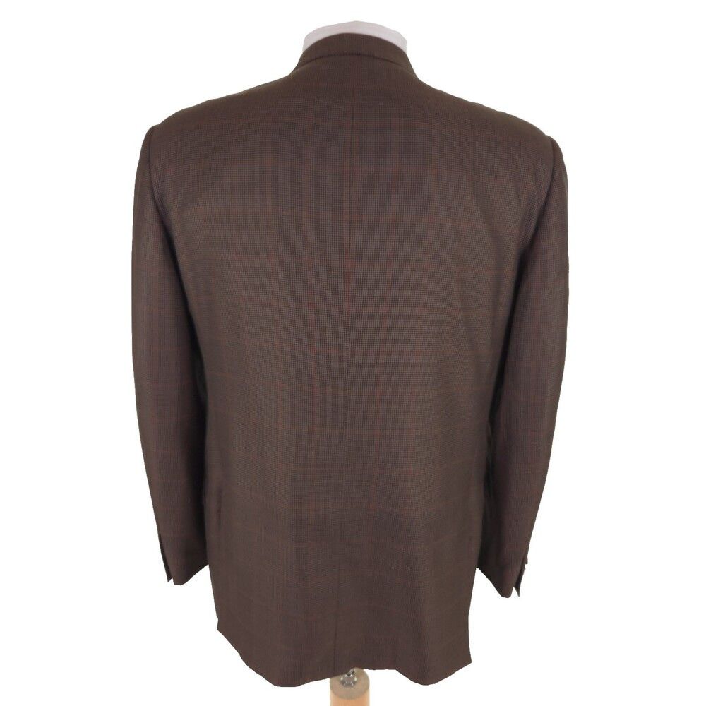 Ermenegildo Zegna Ermenegildo Zegna Houndstooth Fit Rom Blazer 52R 42 Mens Size 42R - 6 Thumbnail