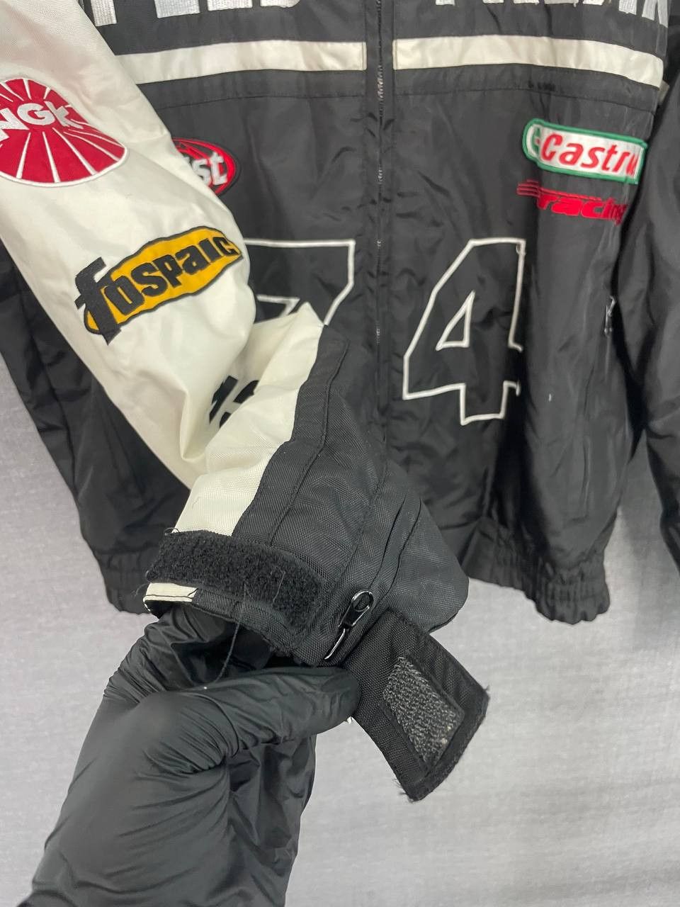 NASCAR Vintage Speed Freak # 74 Fast Lane NASCAR Racing Jacket Size US L / EU 52-54 / 3 - 4 Thumbnail