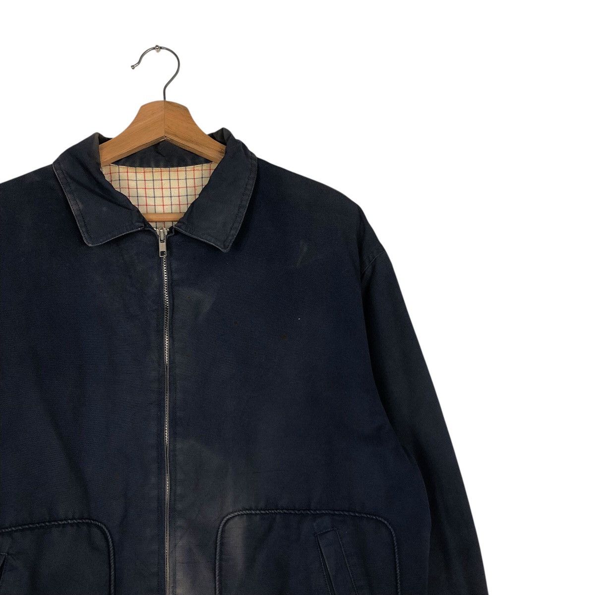 Japanese Brand 📌Vintage Bomber Jacket Van Jac Big Logo Spell Out Size US L / EU 52-54 / 3 - 8 Thumbnail